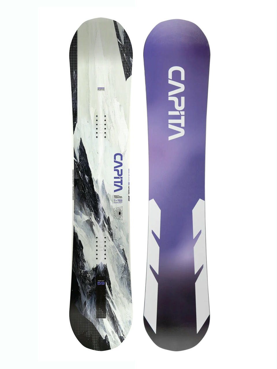 Чоловіча Сноуборд Capita Mercury (violet/white/black)