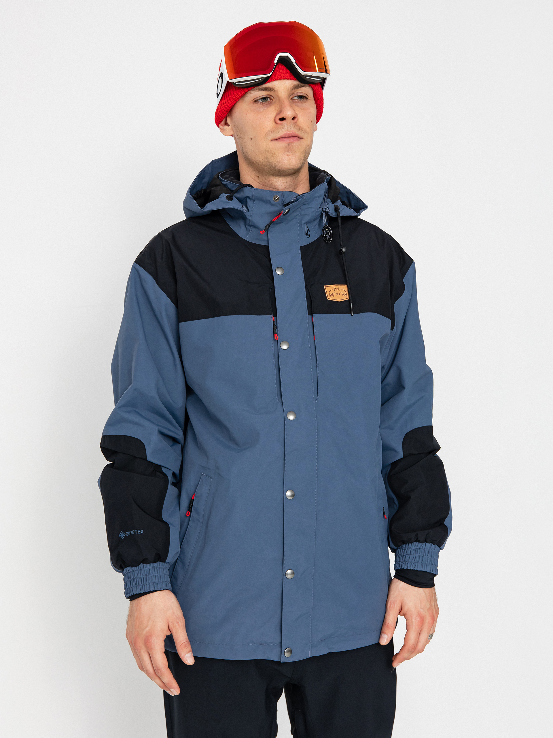 Чоловіча Сноубордична куртка Volcom Longo Gore Tex (indigo)
