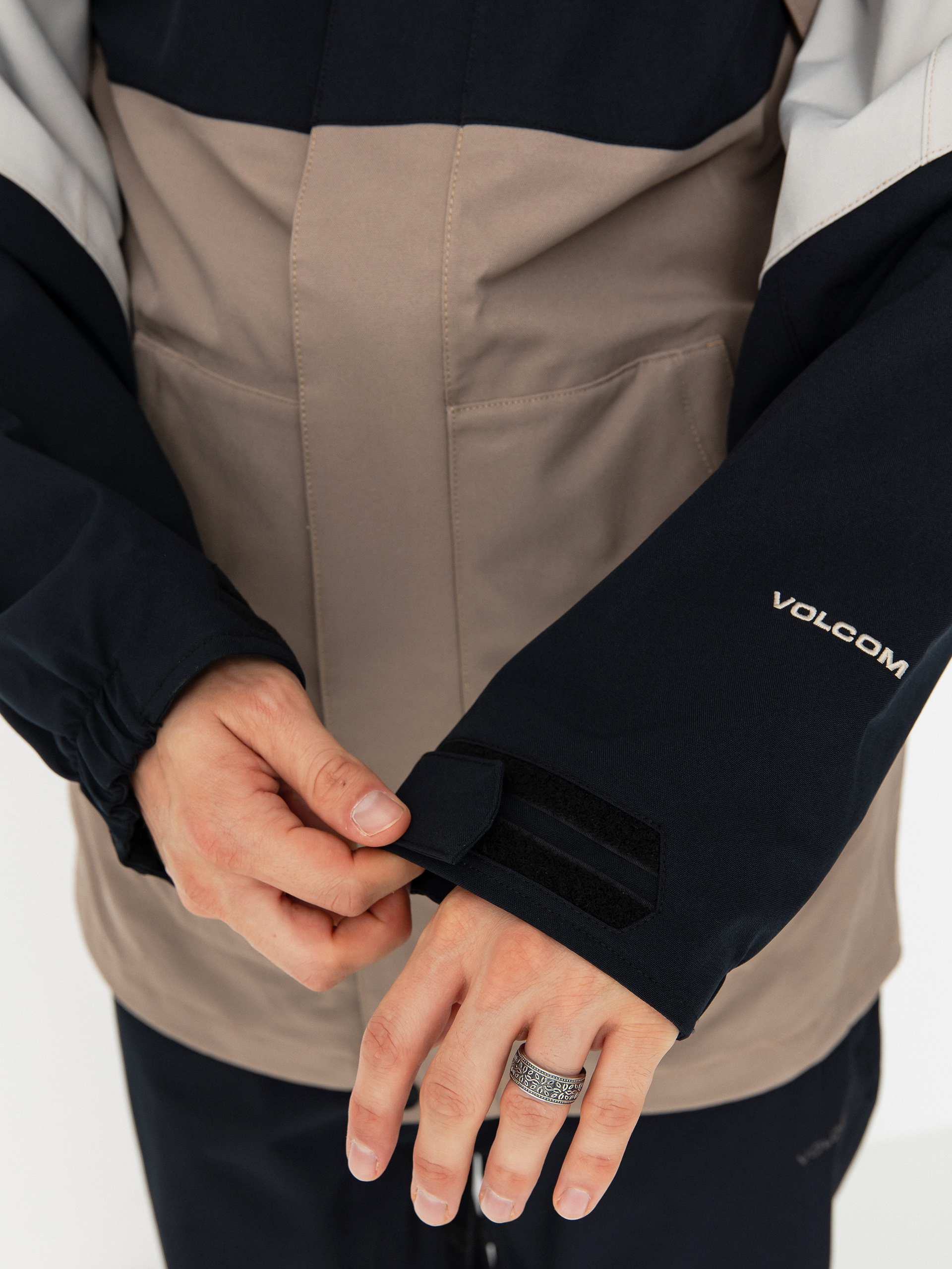 Чоловіча Сноубордична куртка Volcom Brighton Full Zip (chestnut brown)