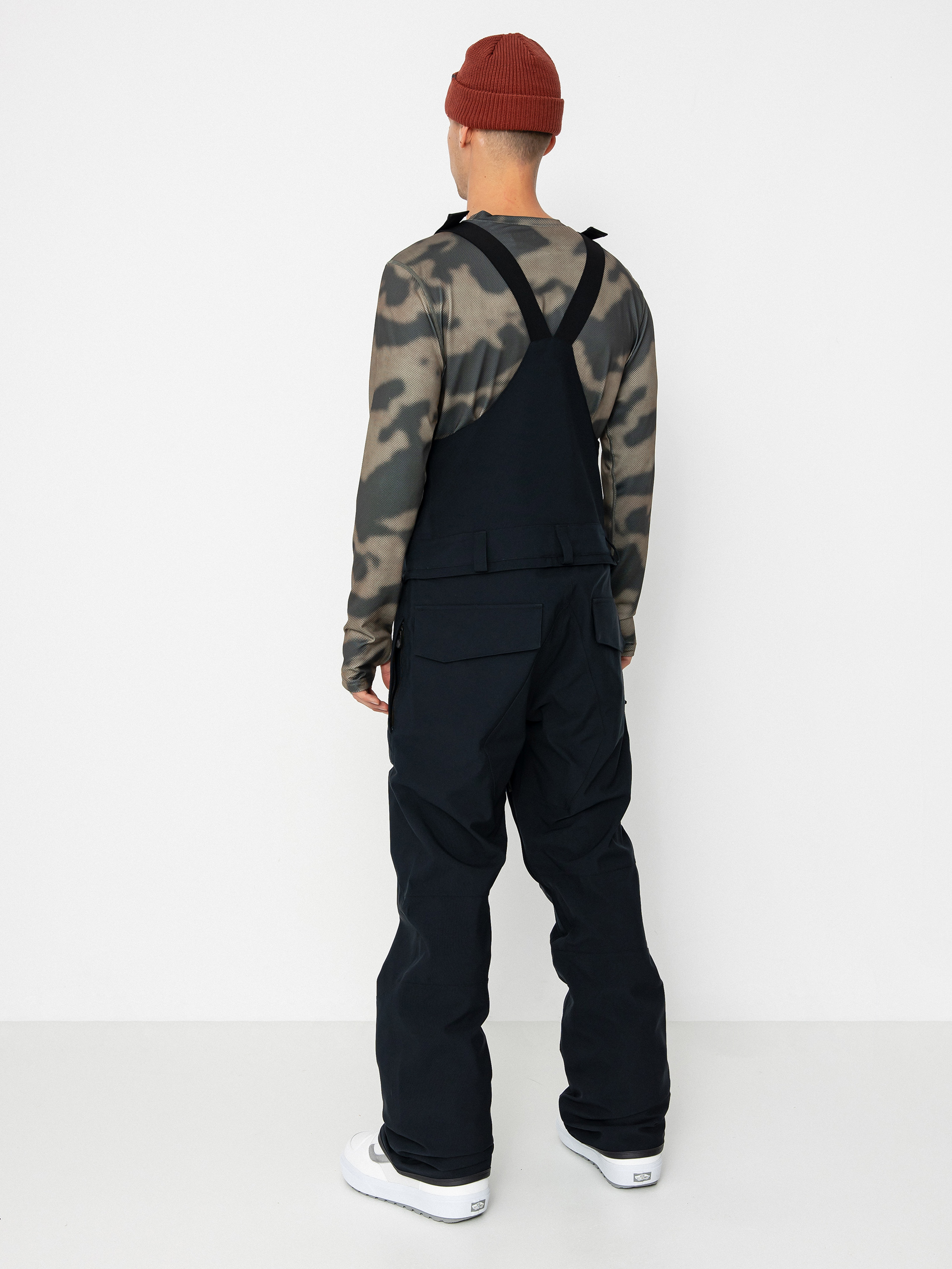 Чоловічі Сноубордичні штани Volcom Roan Bib Overall (black)