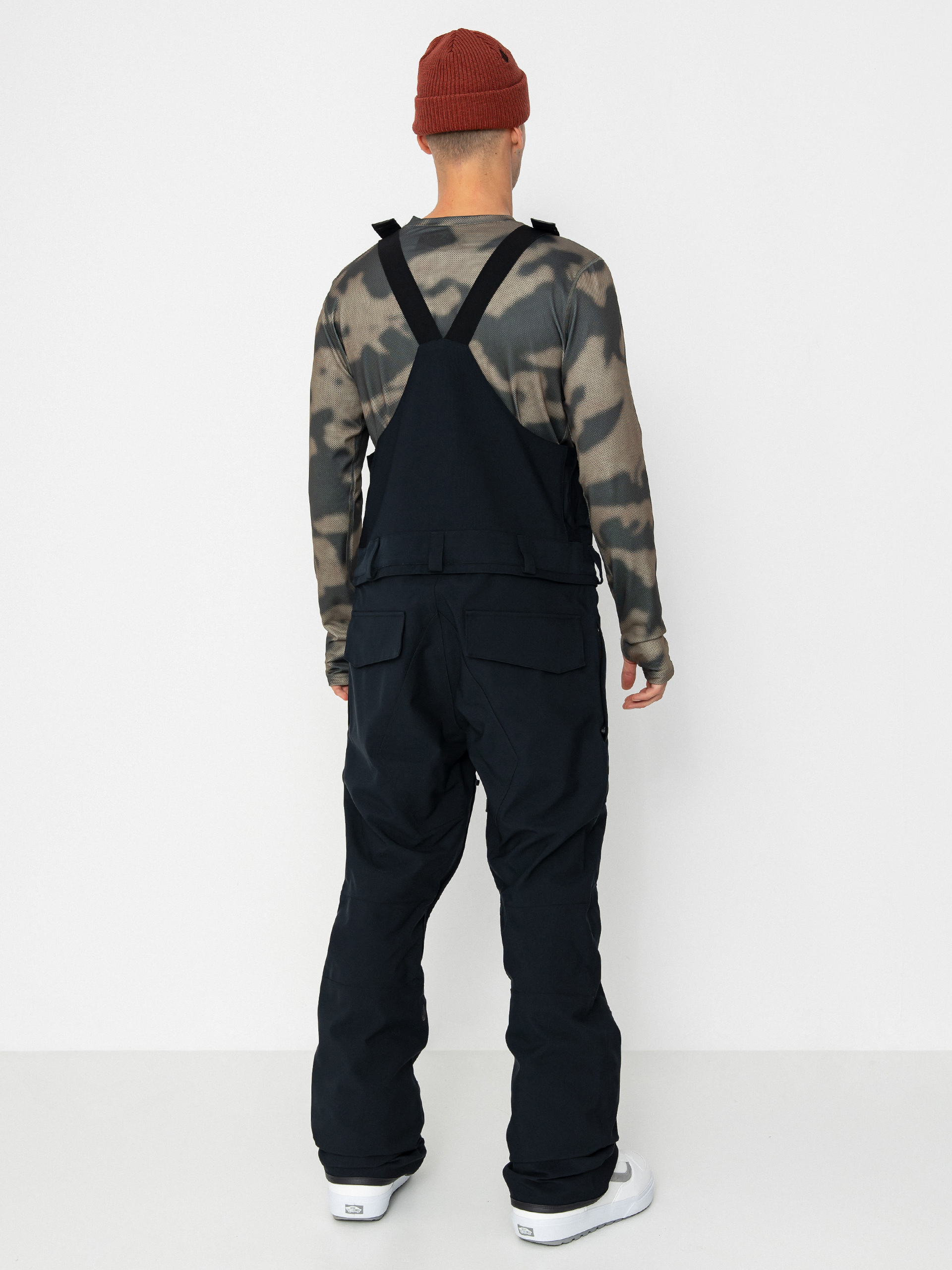 Чоловічі Сноубордичні штани Volcom Roan Bib Overall (black)