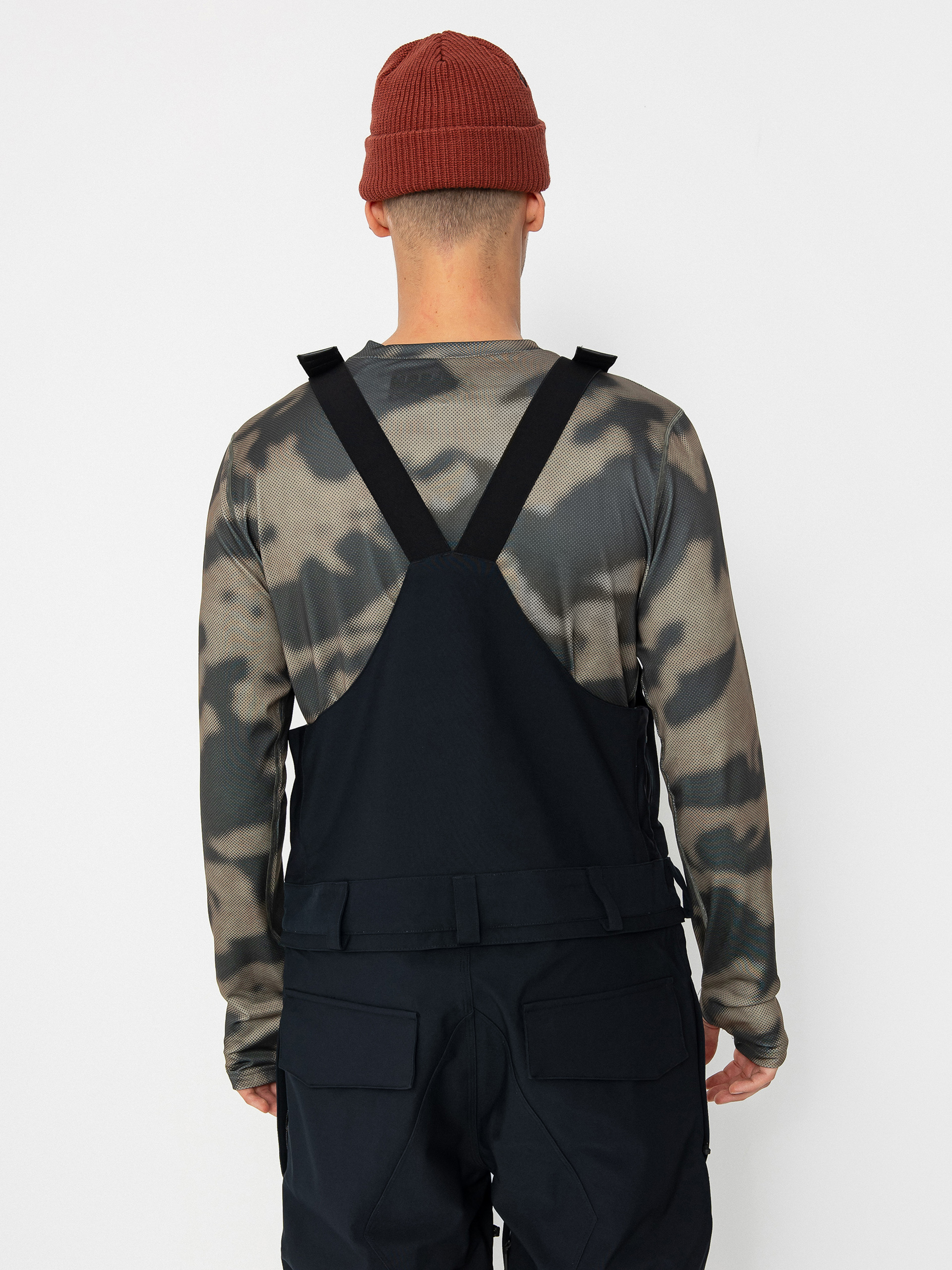 Чоловічі Сноубордичні штани Volcom Roan Bib Overall (black)