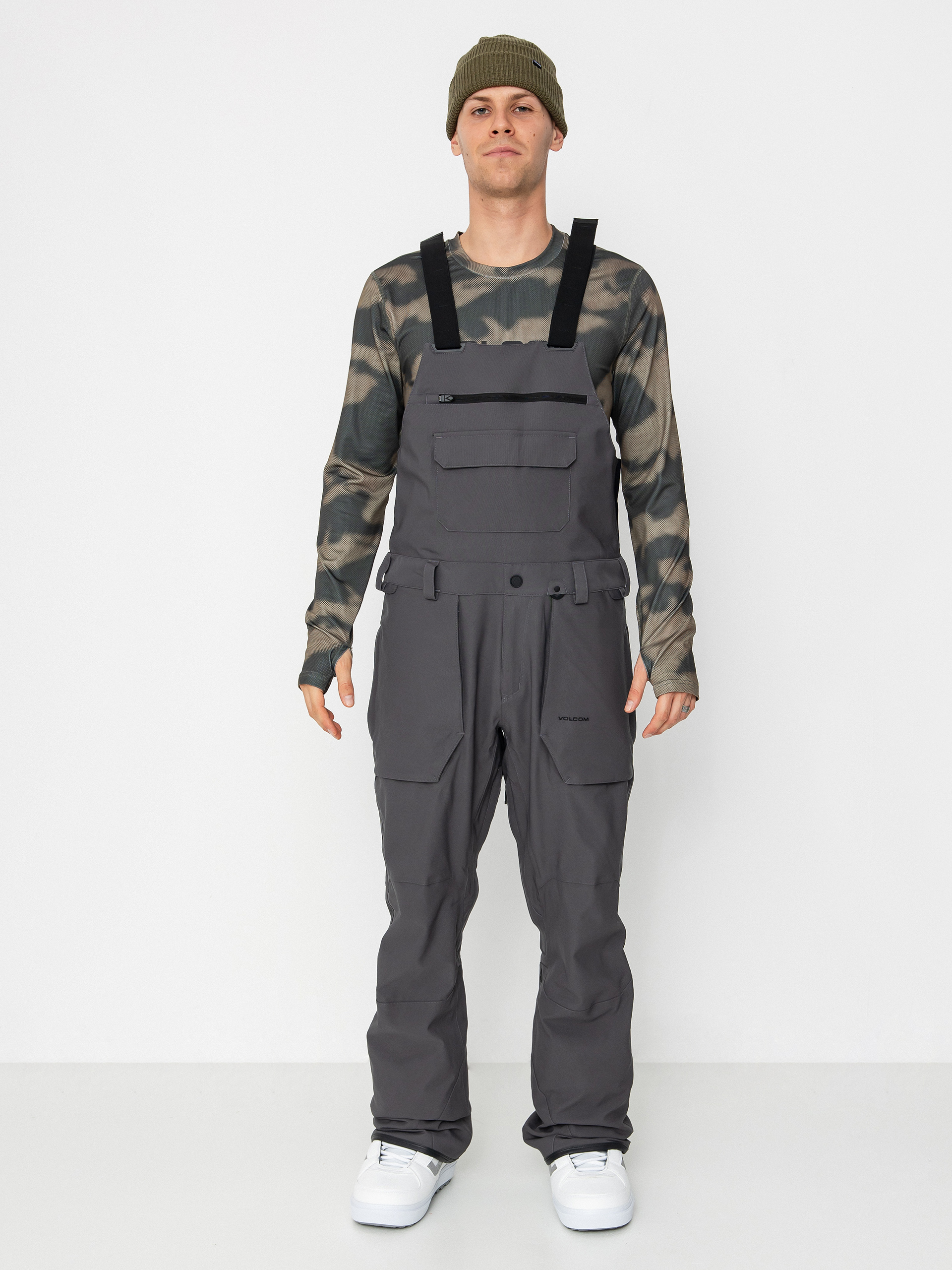 Сноубордичні штани Volcom Roan Bib Overall (charcoal)