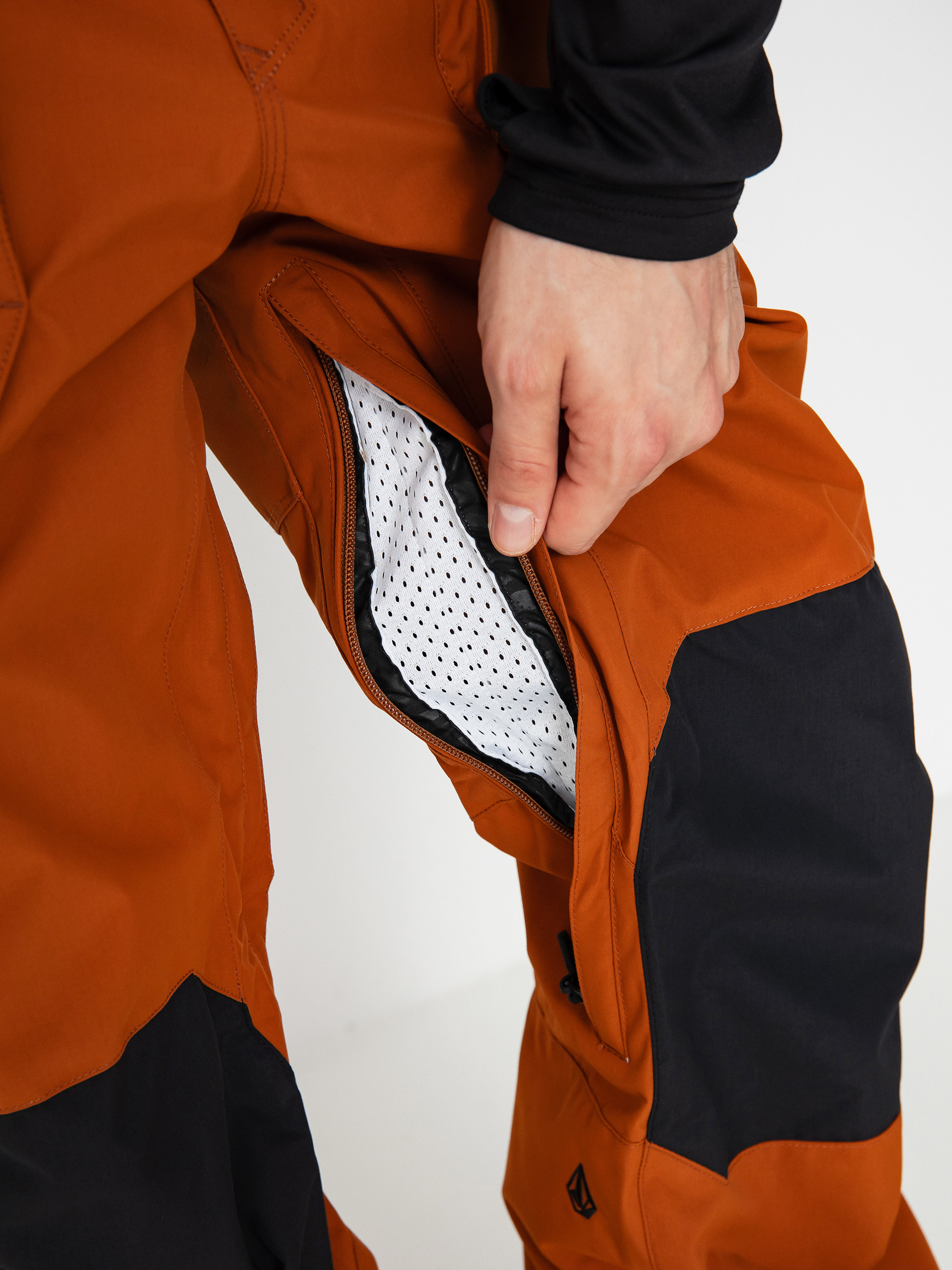 Чоловічі Сноубордичні штани Volcom Roan (caramel)