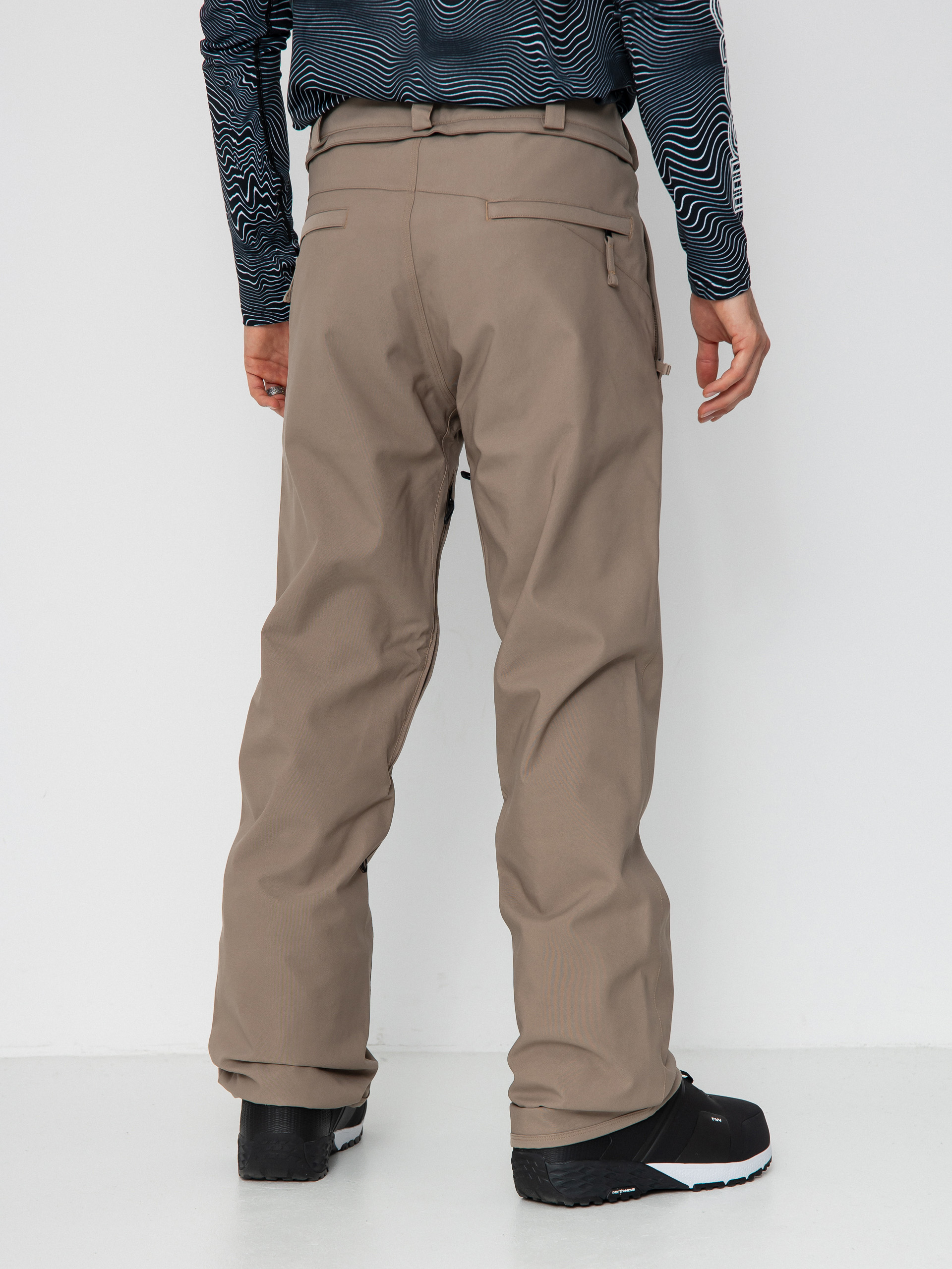 Чоловічі Сноубордичні штани Volcom Freakin Snow Chino (chestnut brown)