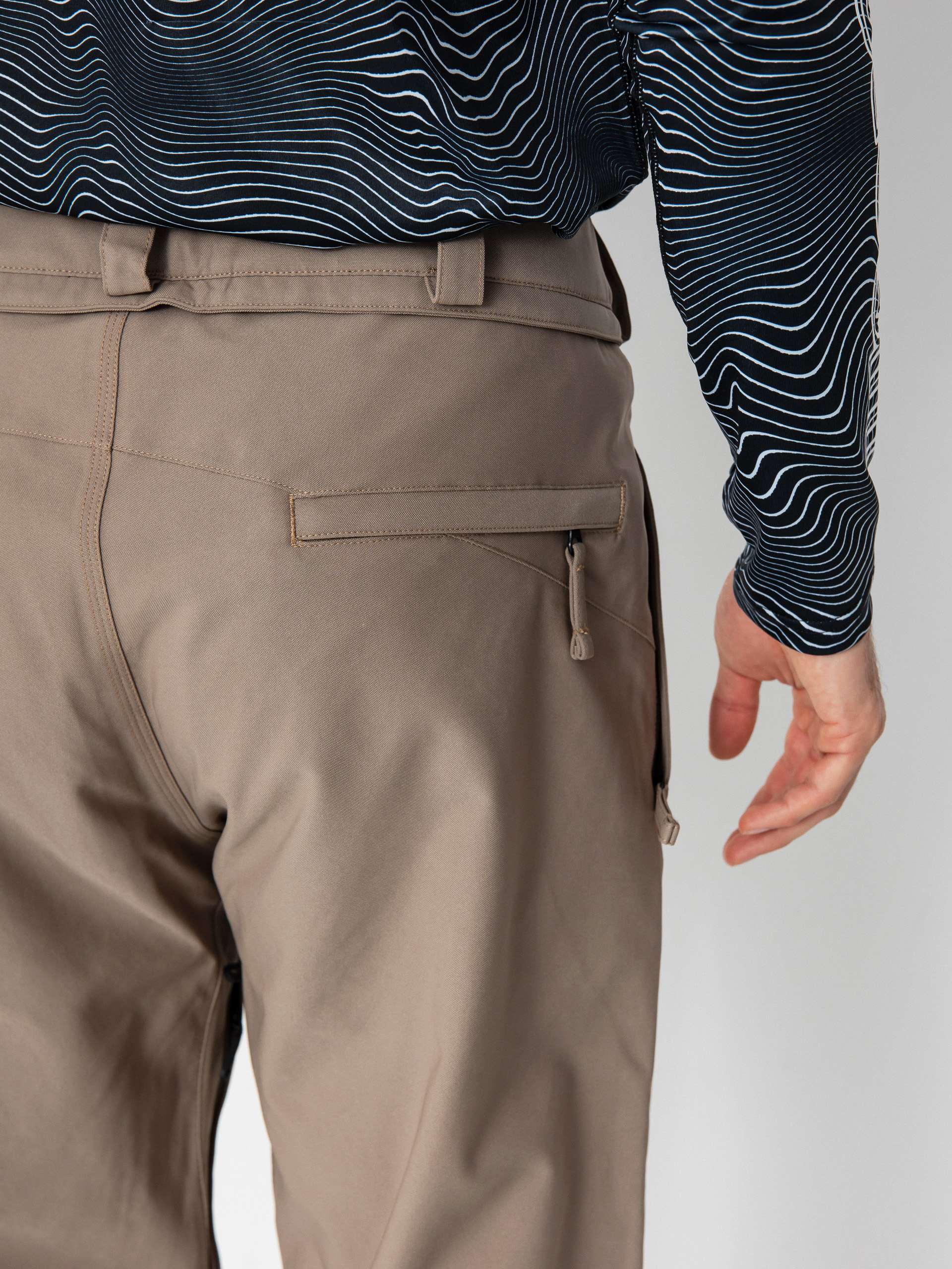 Чоловічі Сноубордичні штани Volcom Freakin Snow Chino (chestnut brown)