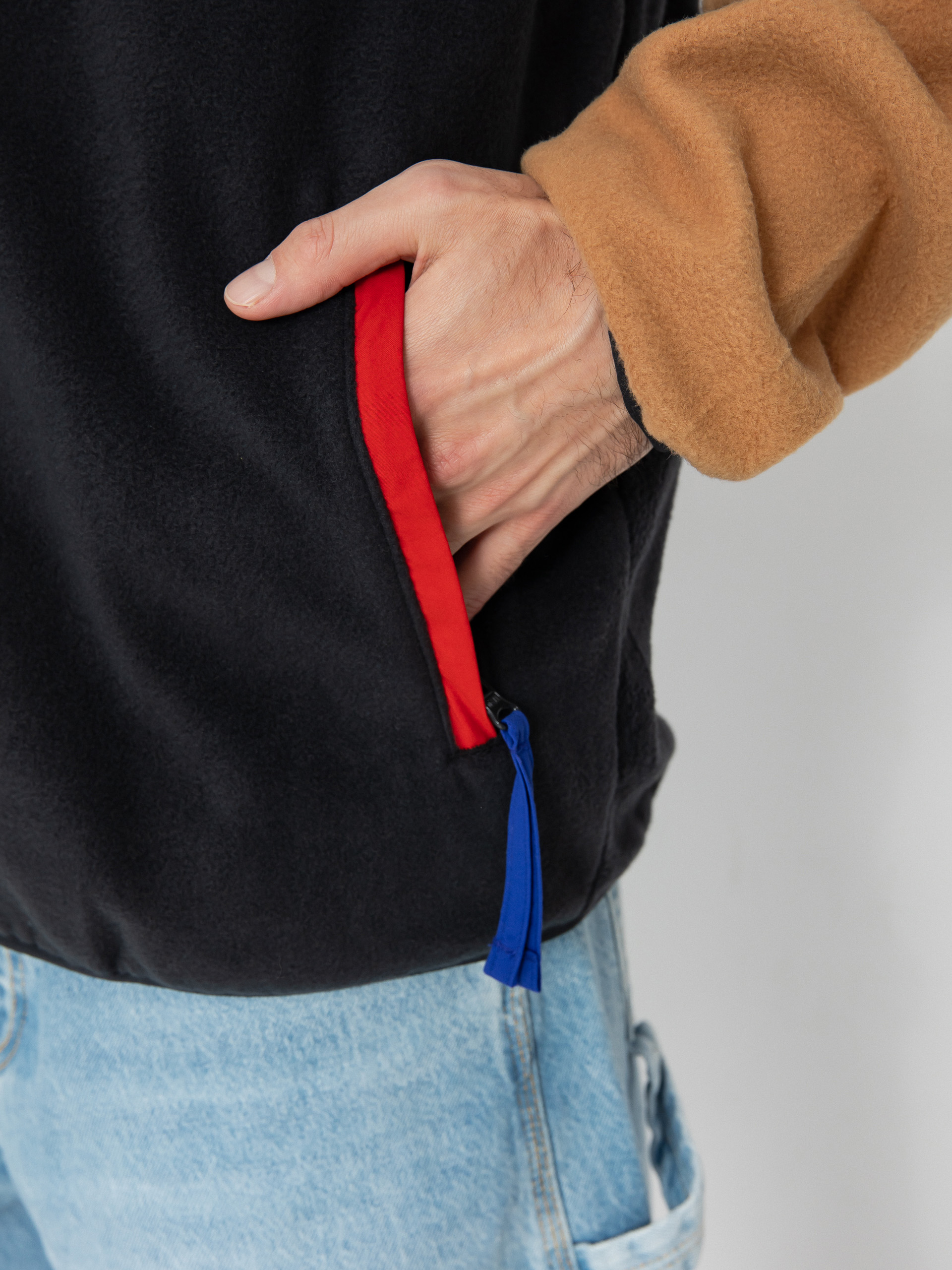 Чоловічий Флісовий светр Columbia Backbowl II Full Zip (camel brown bl)