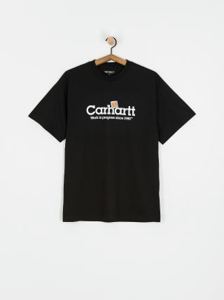 Футболка Carhartt WIP Label Script (black)