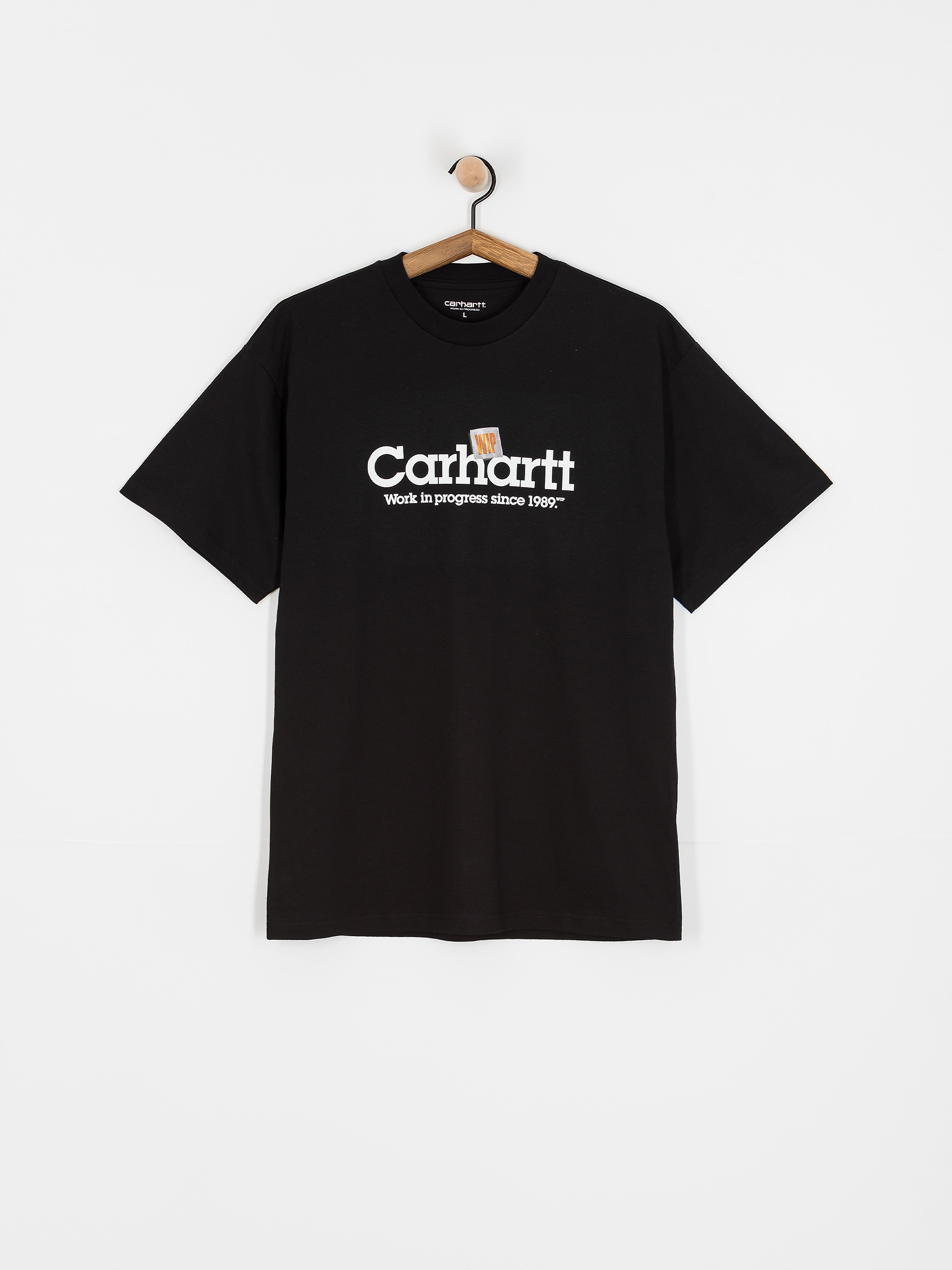 Футболка Carhartt WIP Label Script (black)