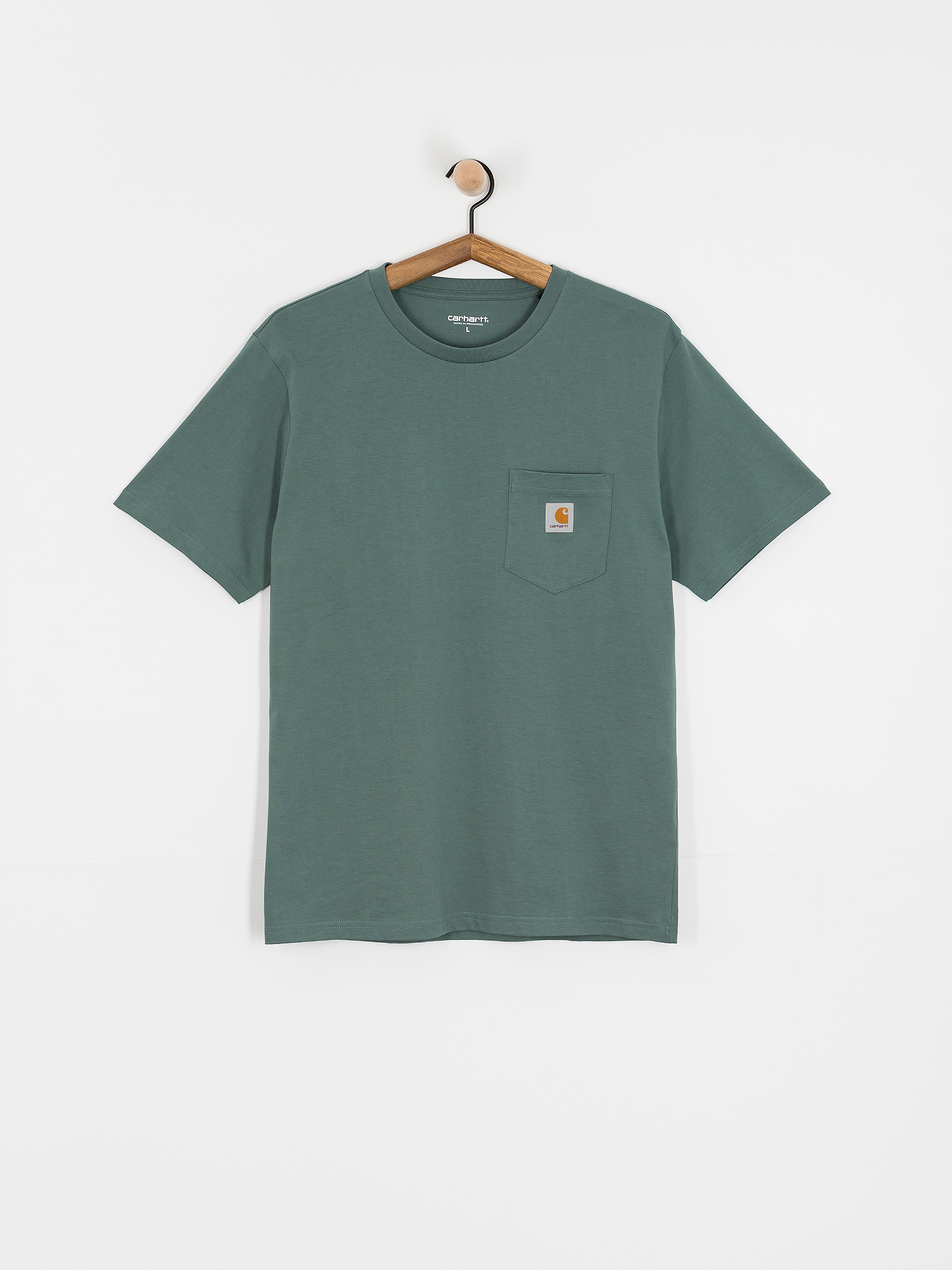 Футболка Carhartt WIP Pocket (silver pine)