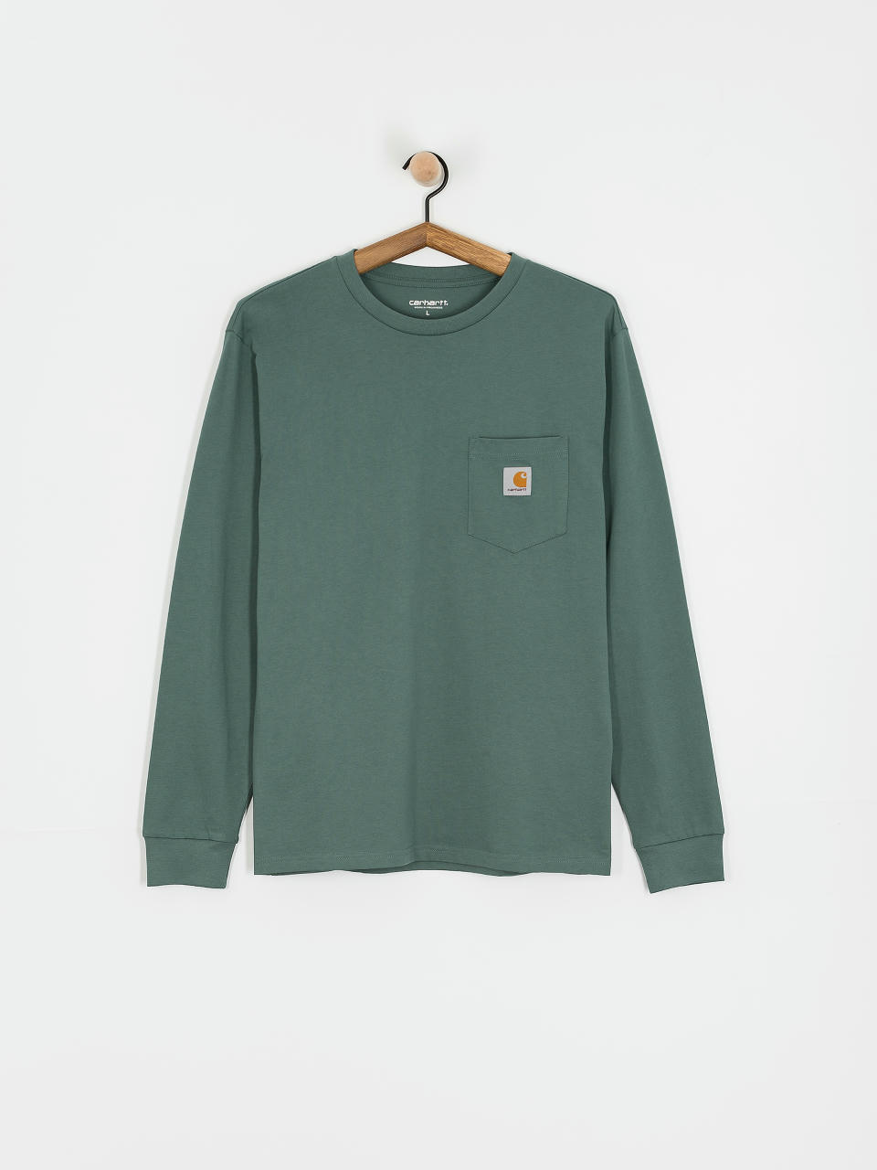 Лонгслів Carhartt WIP Pocket (silver pine)