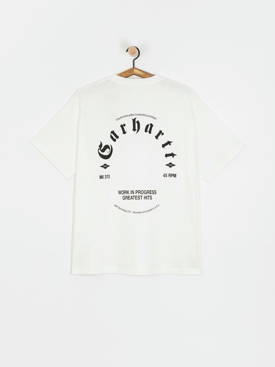 Футболка Carhartt WIP Greatest Hits (white/black)