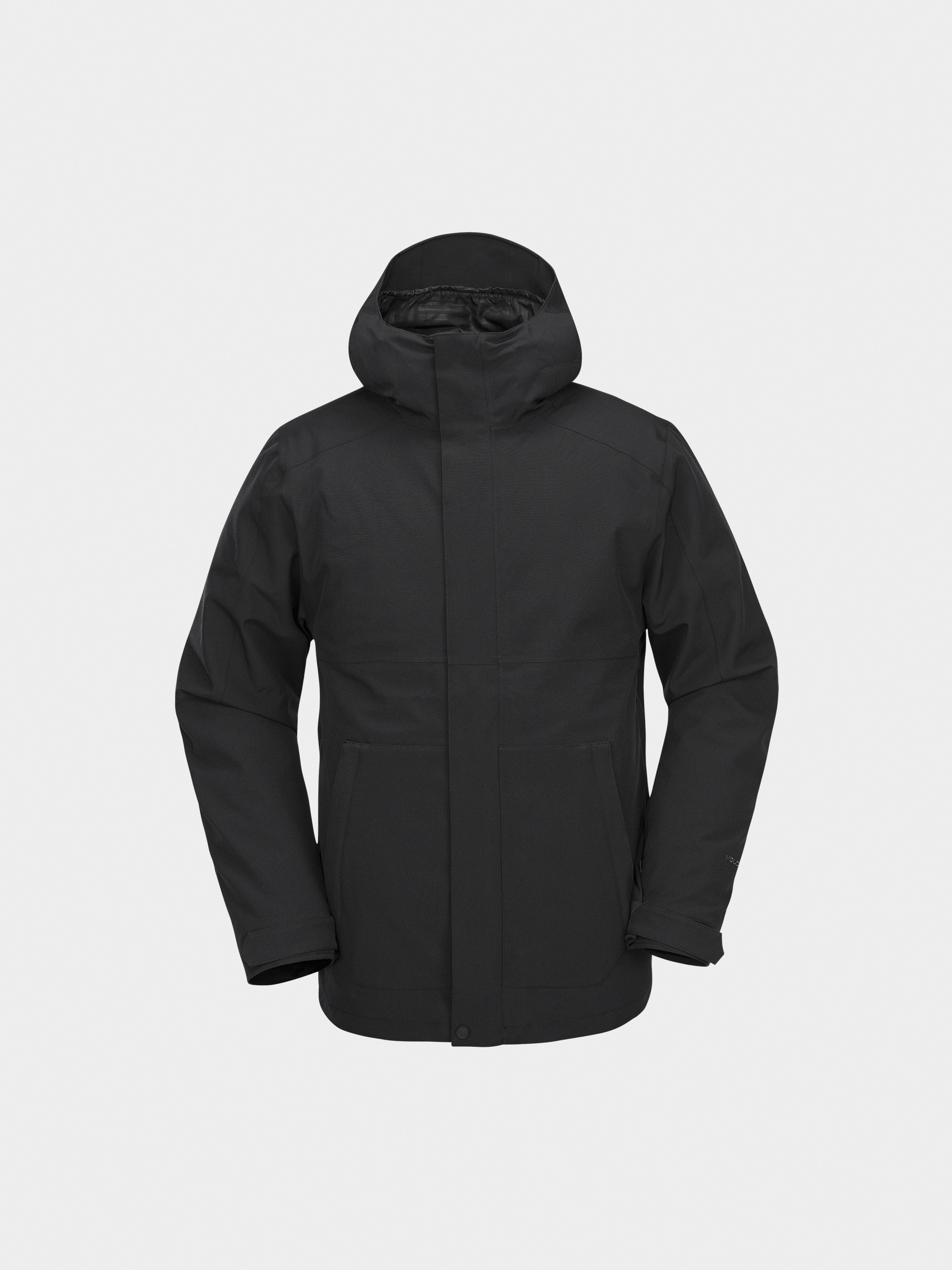 Чоловіча Сноубордична куртка Volcom Brighton Full Zip (black)
