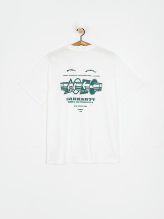 Футболка Carhartt WIP Runaway (white/malachite)