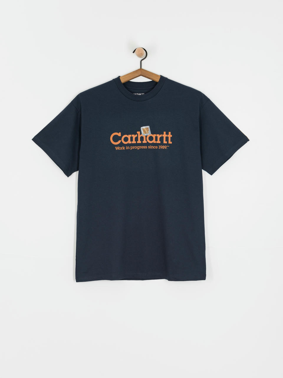 Футболка Carhartt WIP Label Script (blue)