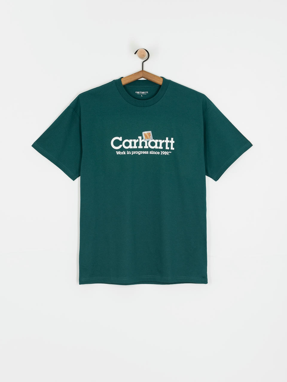 Футболка Carhartt WIP Label Script (malachite)