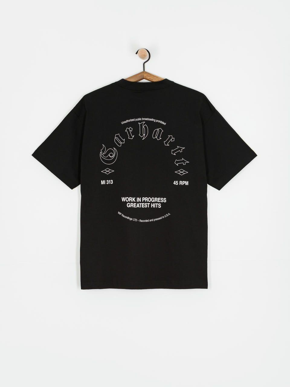 Футболка Carhartt WIP Greatest Hits (black/white)