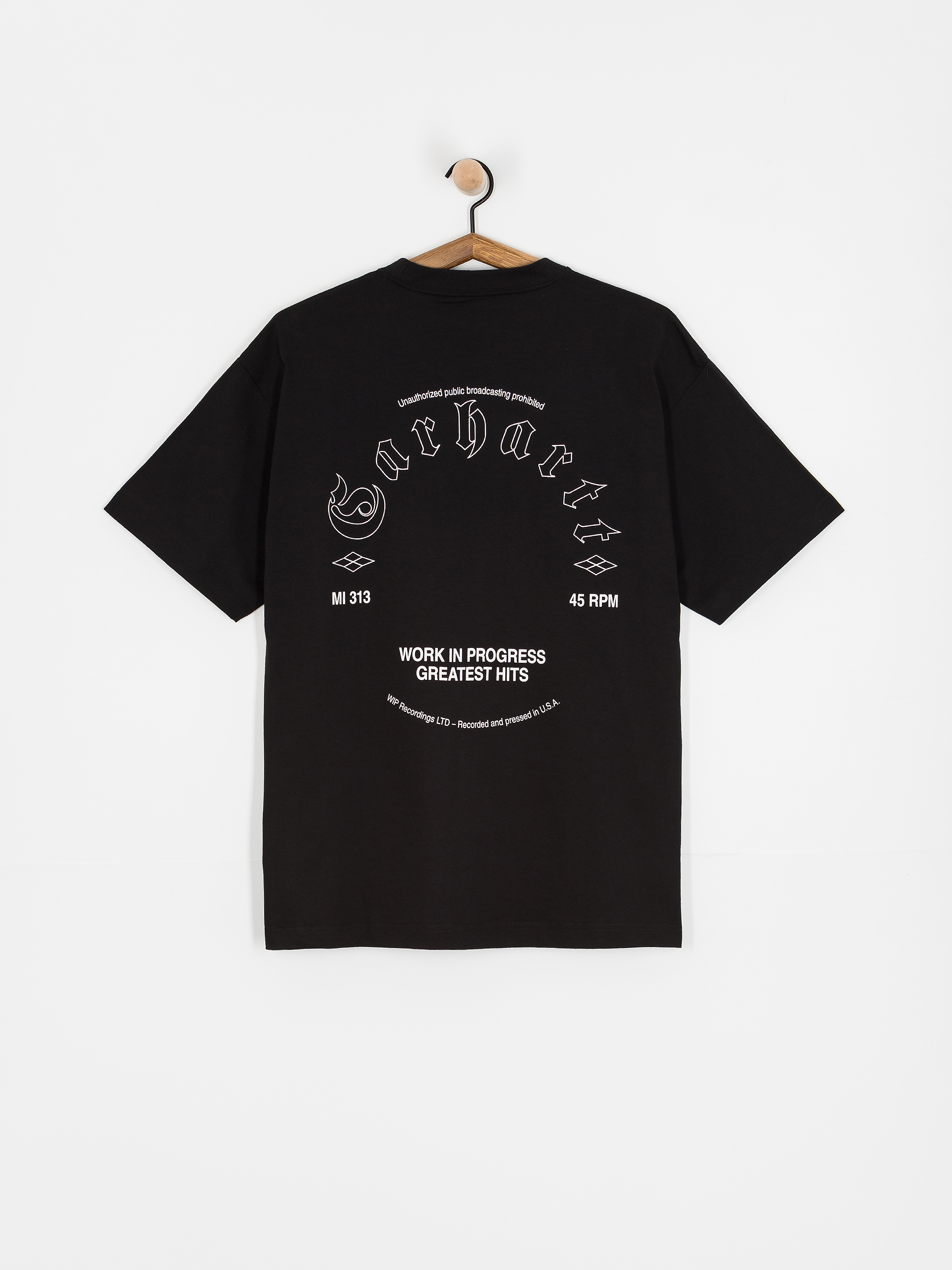 Футболка Carhartt WIP Greatest Hits (black/white)