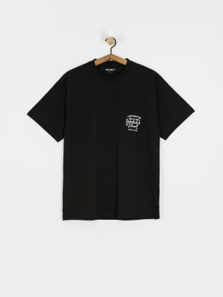 Футболка Carhartt WIP Fragments Pocket (black/white)