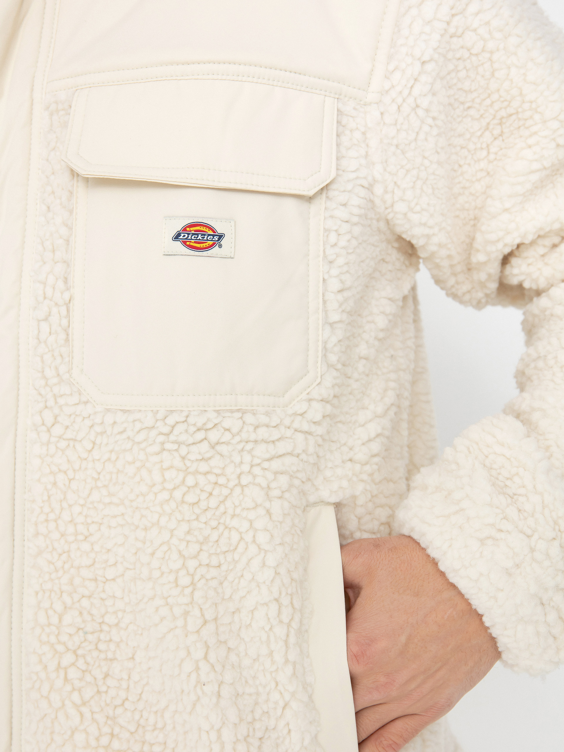 Чоловічий Флісовий светр Dickies Pinesdale (whitecap gray)