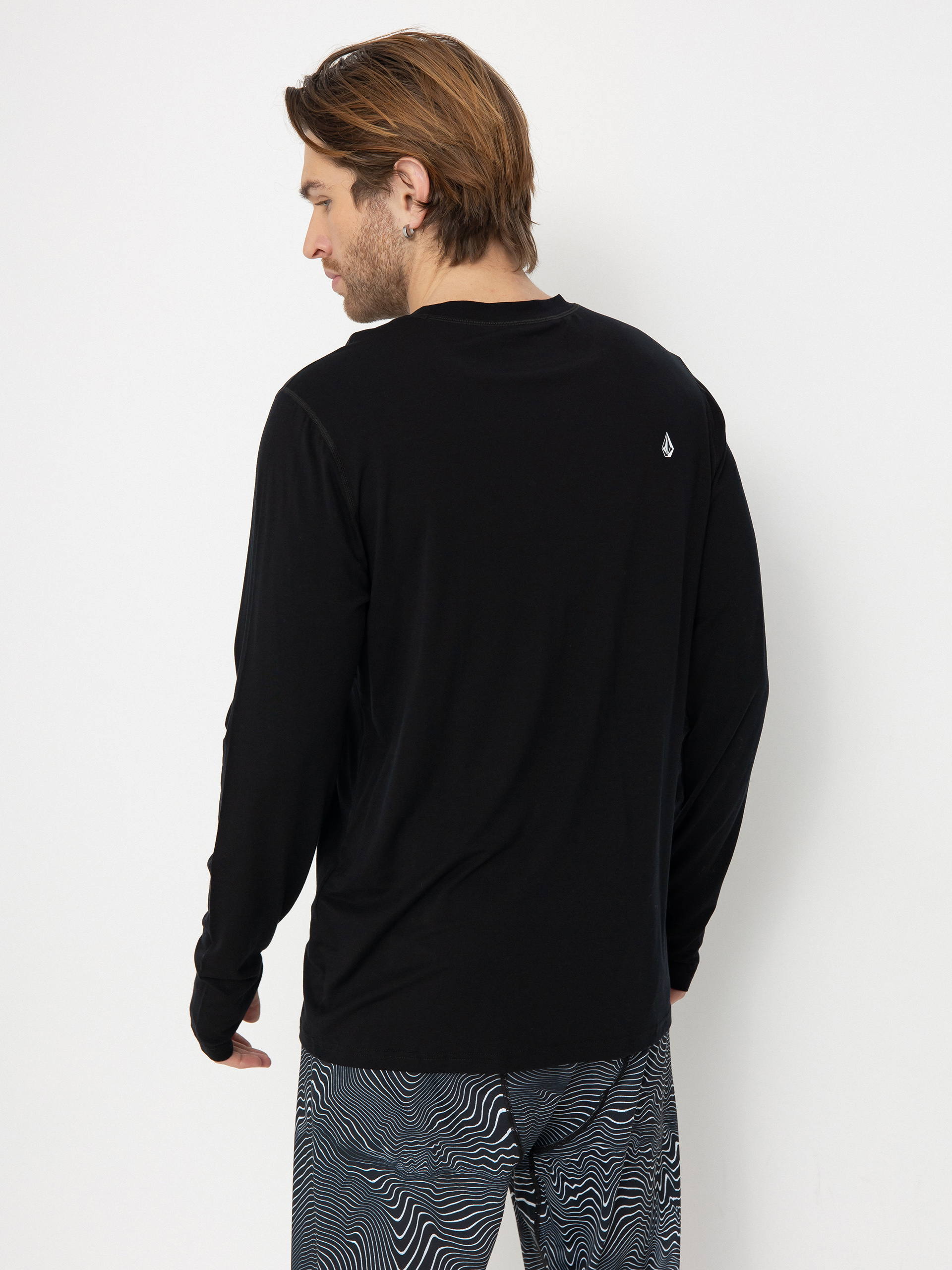 Чоловічий Термолонгслів Volcom M Merino Blend Crew (black)
