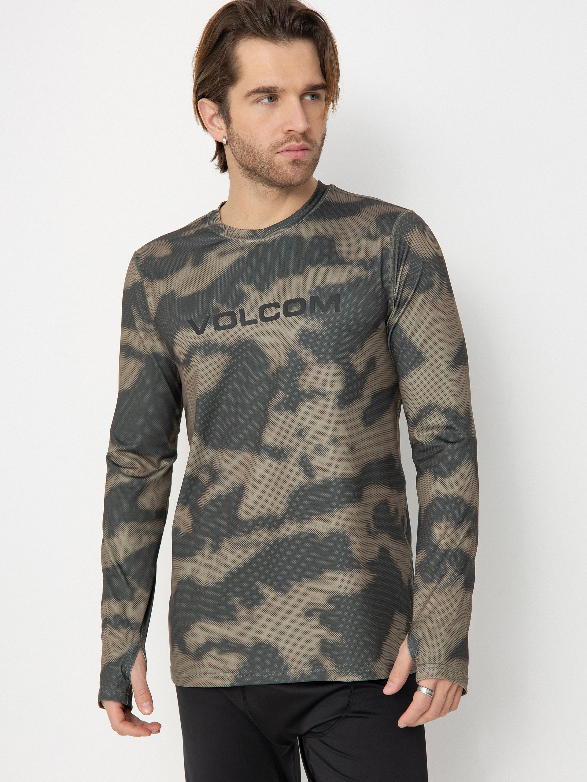 Термолонгслів Volcom M V Science Crew (camouflage)