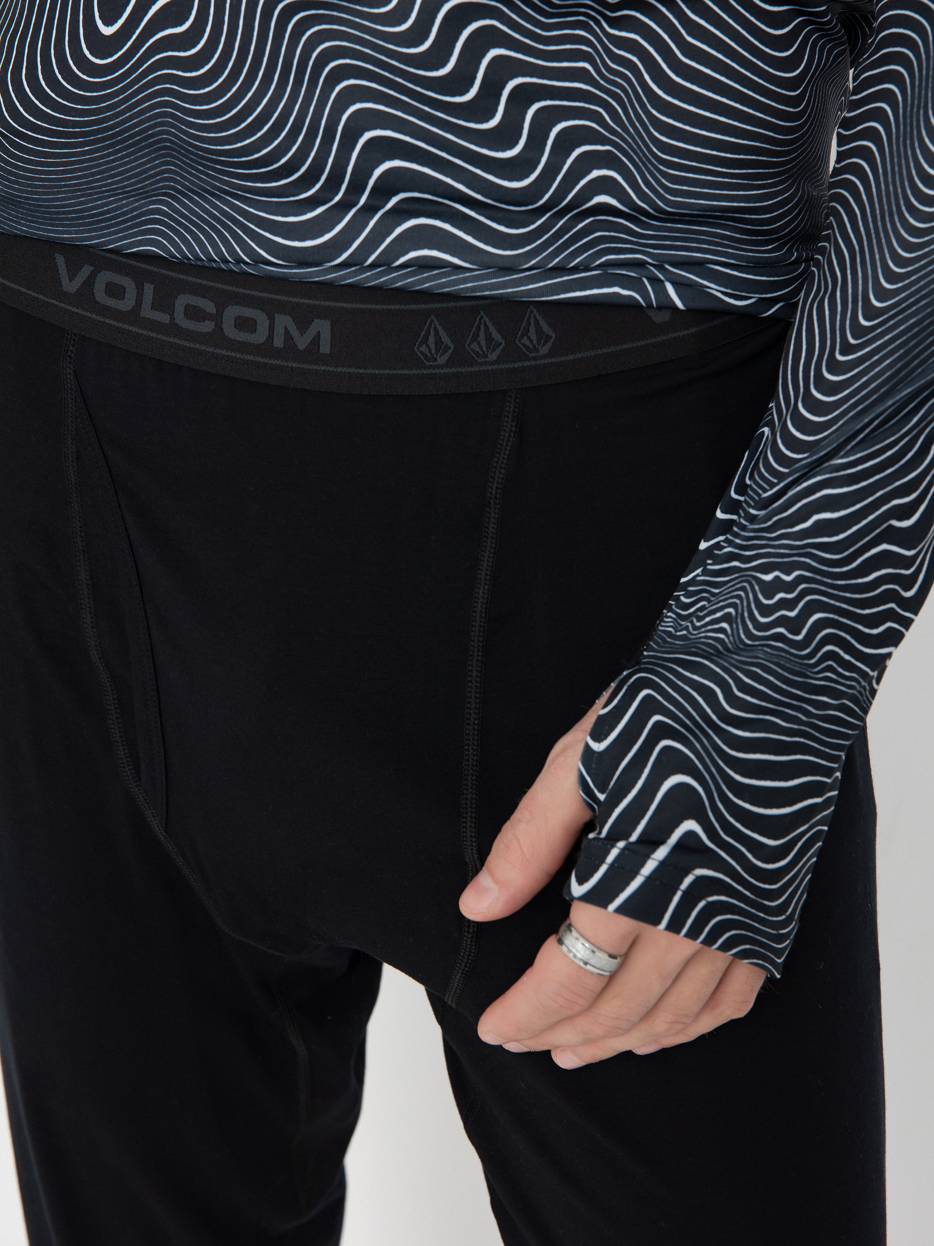 Чоловічі Термолегінси Volcom M Merino Blend (black)