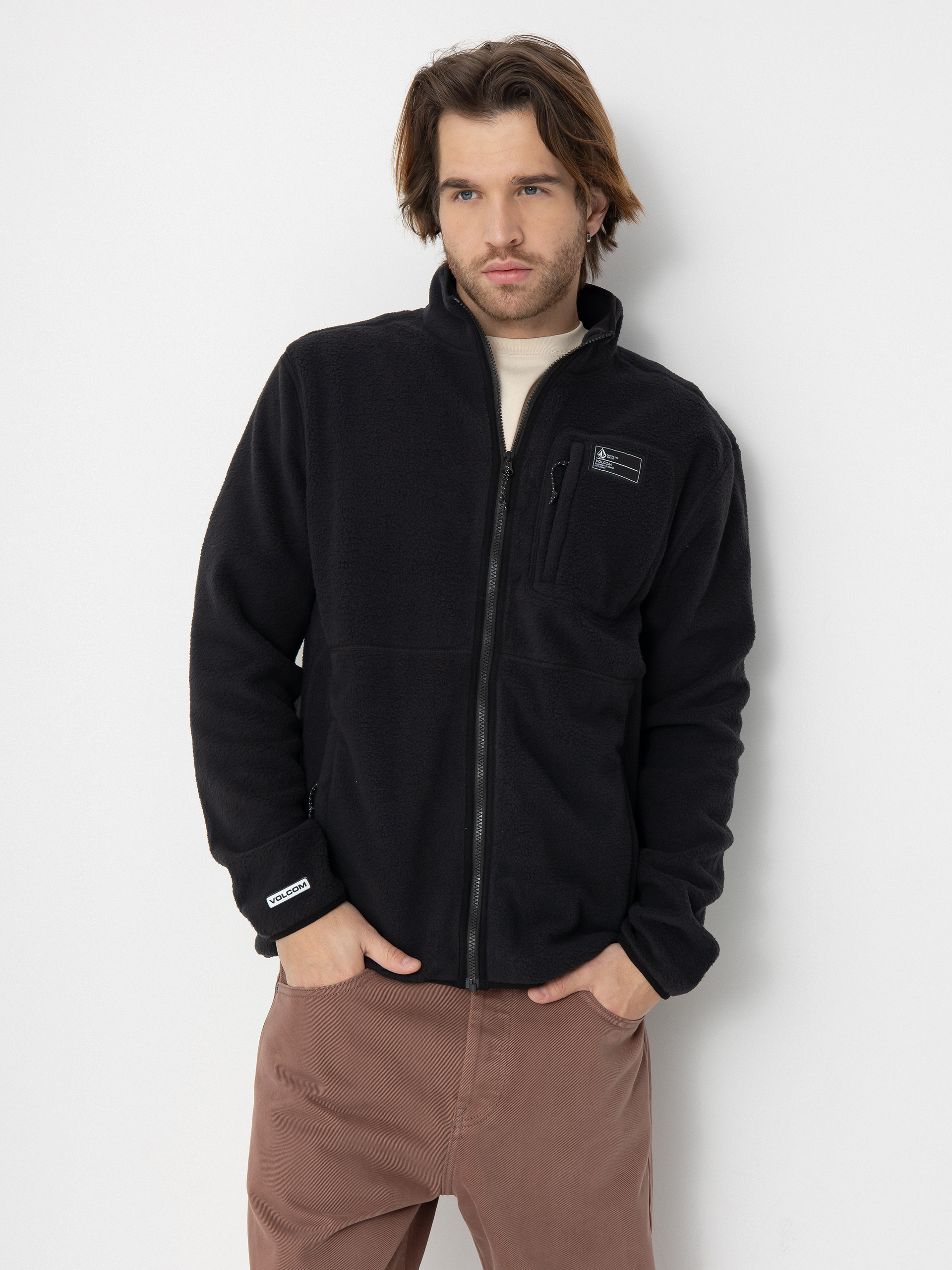 u0422u0435u0440u043cu043eu0441u0432u0456u0442u0448u043eu0442 Volcom Fleecer Full Zip (black)
