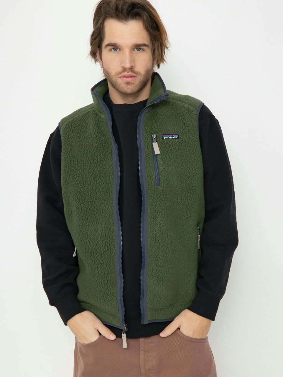 Безрукавка Patagonia Retro Pile Vest (torrey pine green)