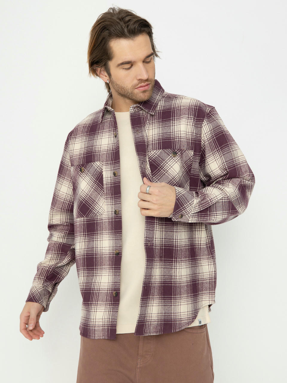 Сорочка Element Hawthorne (plum perfect plaid)