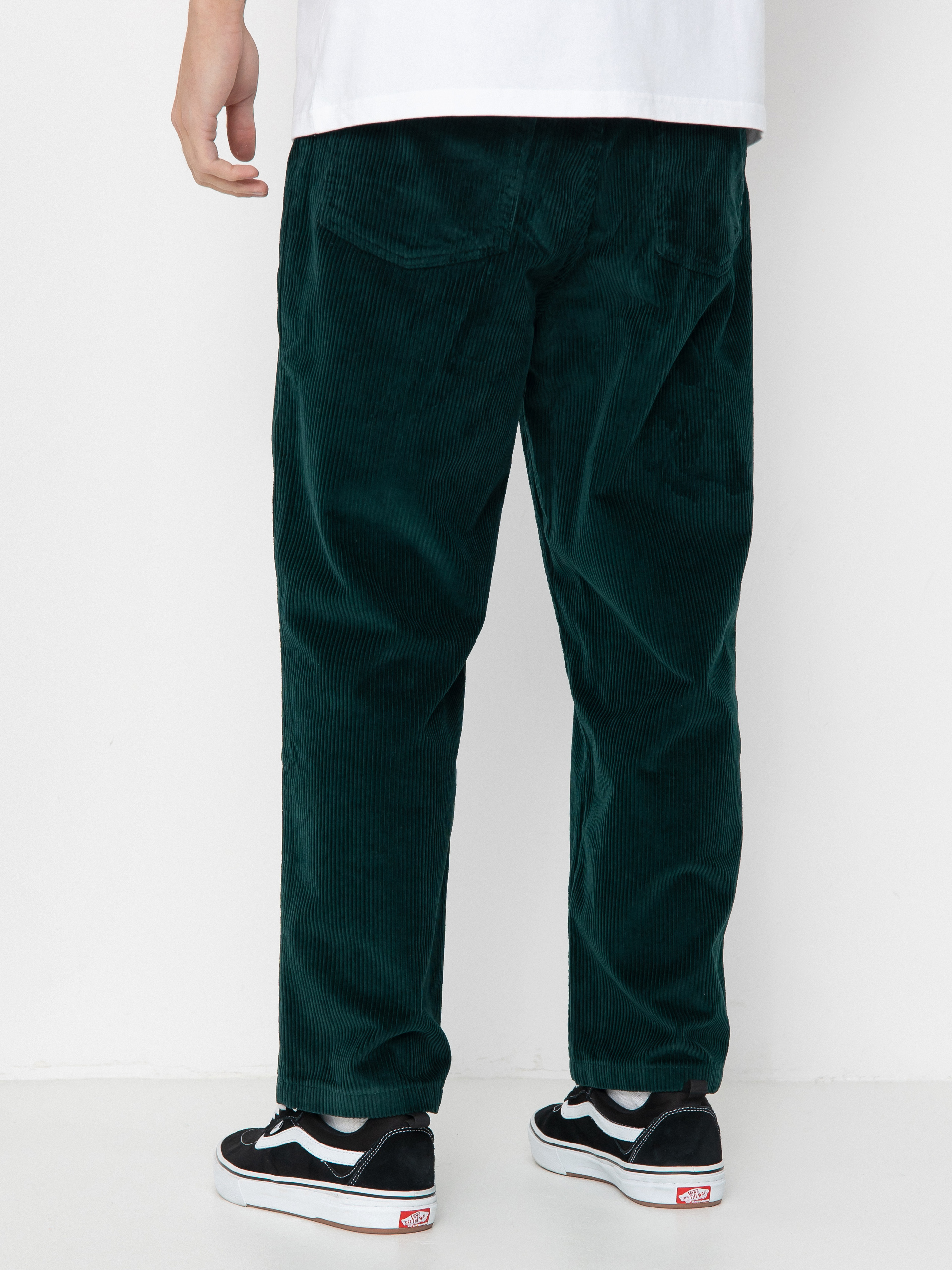 Штани Polar Skate 93! Cord - зелений (dark emerald)