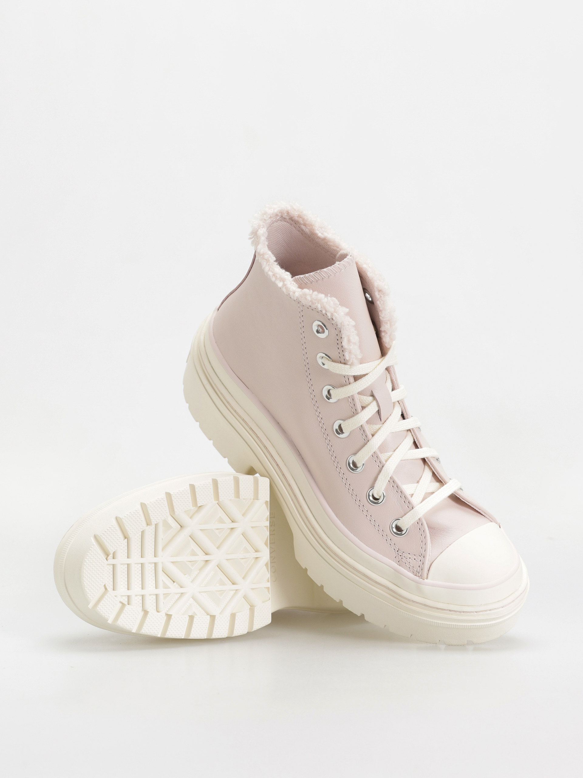 Взуття Converse Chuck Taylor All Star Lugged Heel Sherpa Wmn (blush hush/egret/egret)