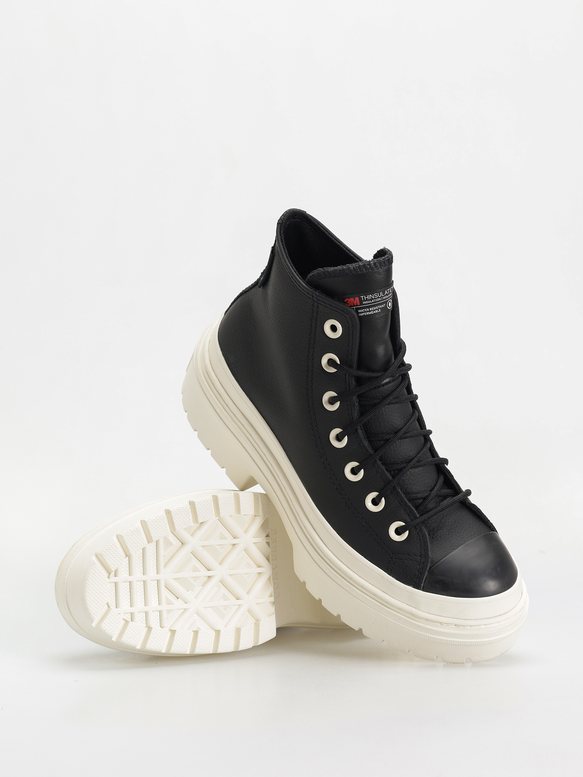 Взуття Converse Chuck Taylor All Star Lugged Heel Platform Waterproof Wmn (black/black/egret)