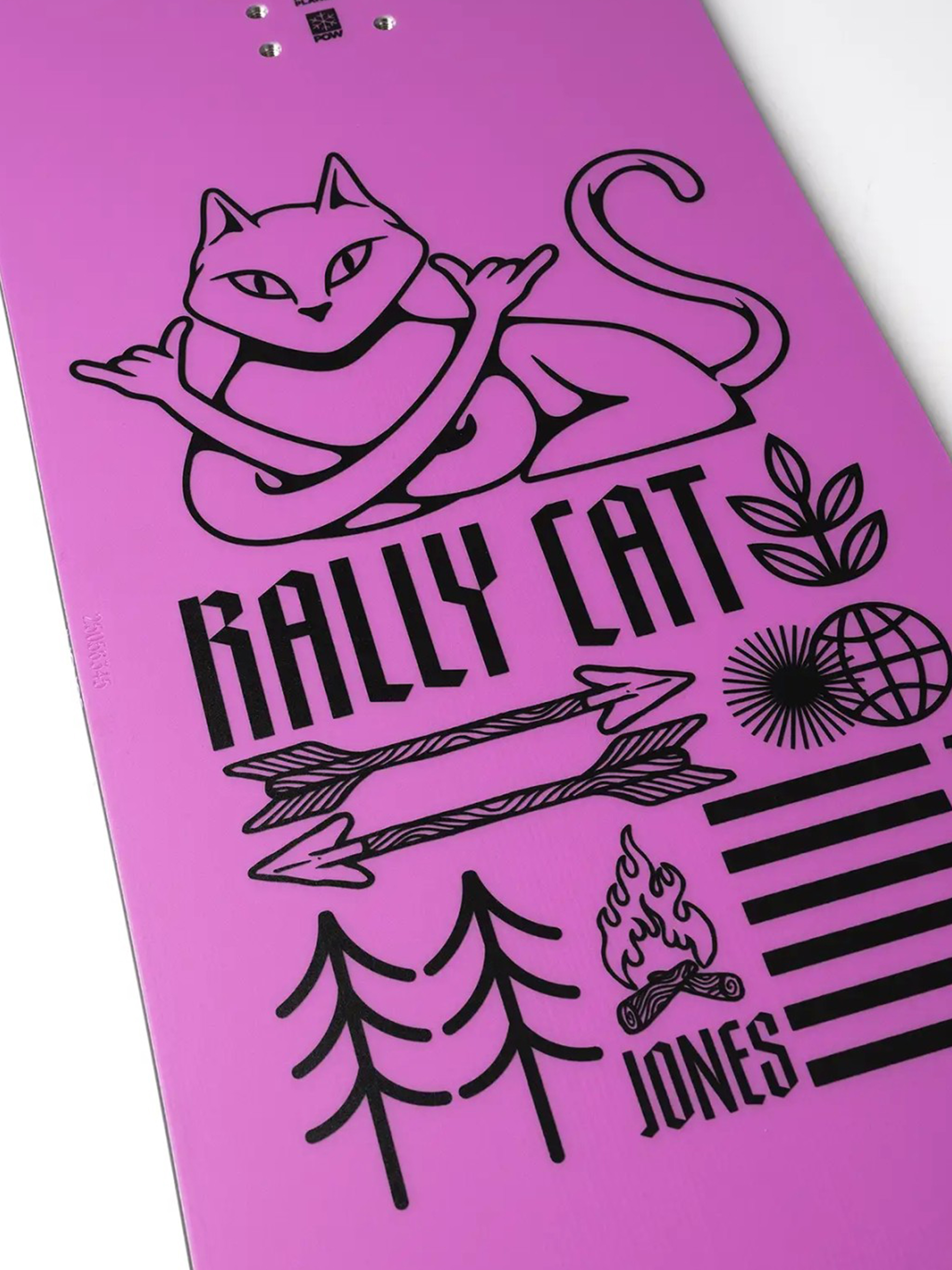 Жіночий Сноуборд Jones Snowboards Rally Cat (pink/black)