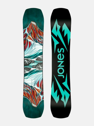 Сноуборд Jones Snowboards Twin Sister Wmn (black/mint)