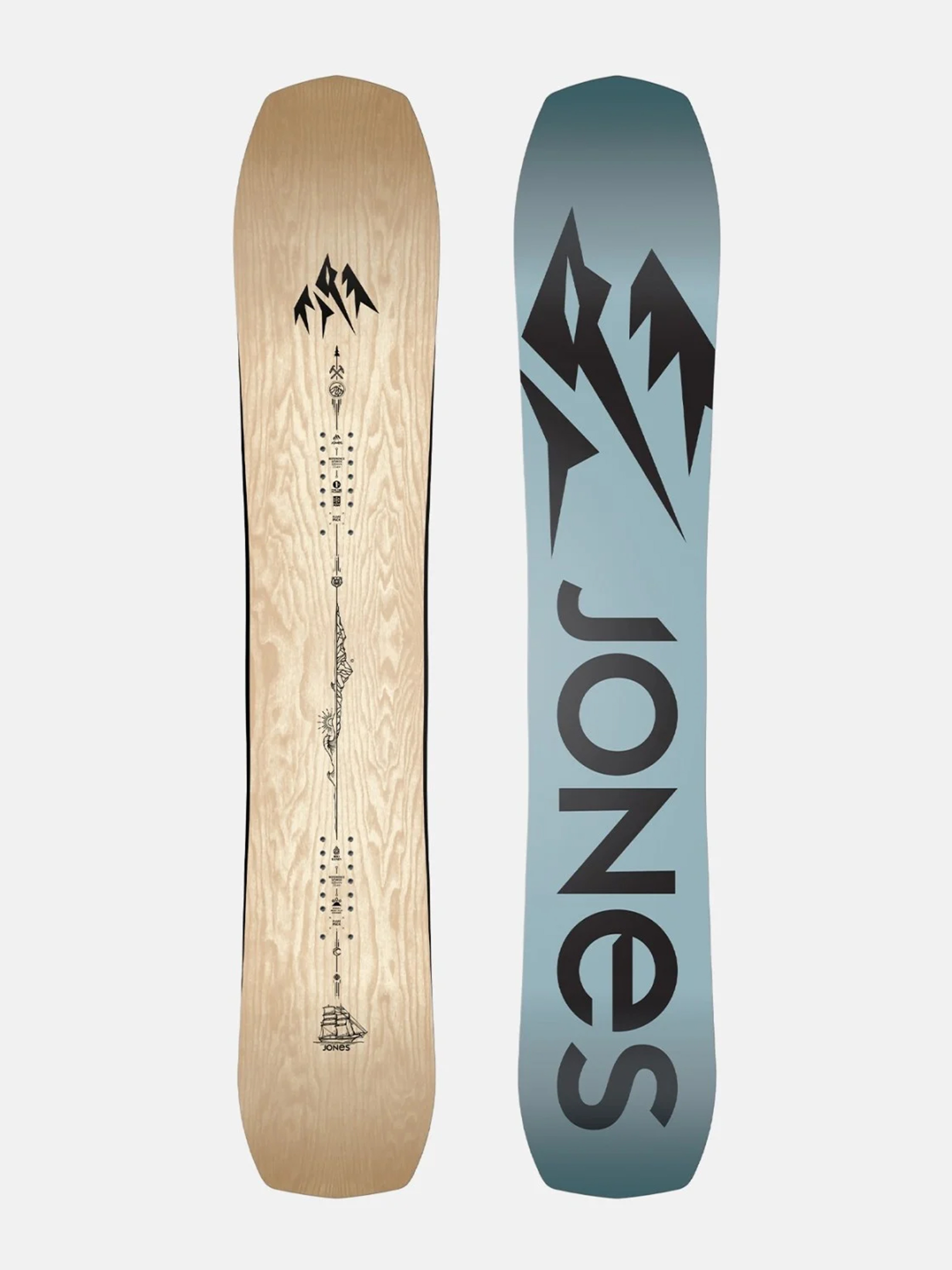 Чоловічий Сноуборд Jones Snowboards Flagship (blue/black)