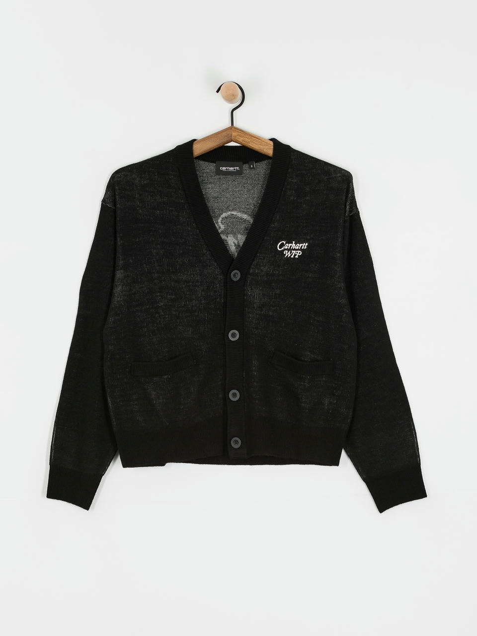 Светр Carhartt WIP Harttbreaker Cardigan Wmn (black/wax)