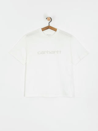 Футболка Carhartt WIP Rivet Script Wmn (white/silver)