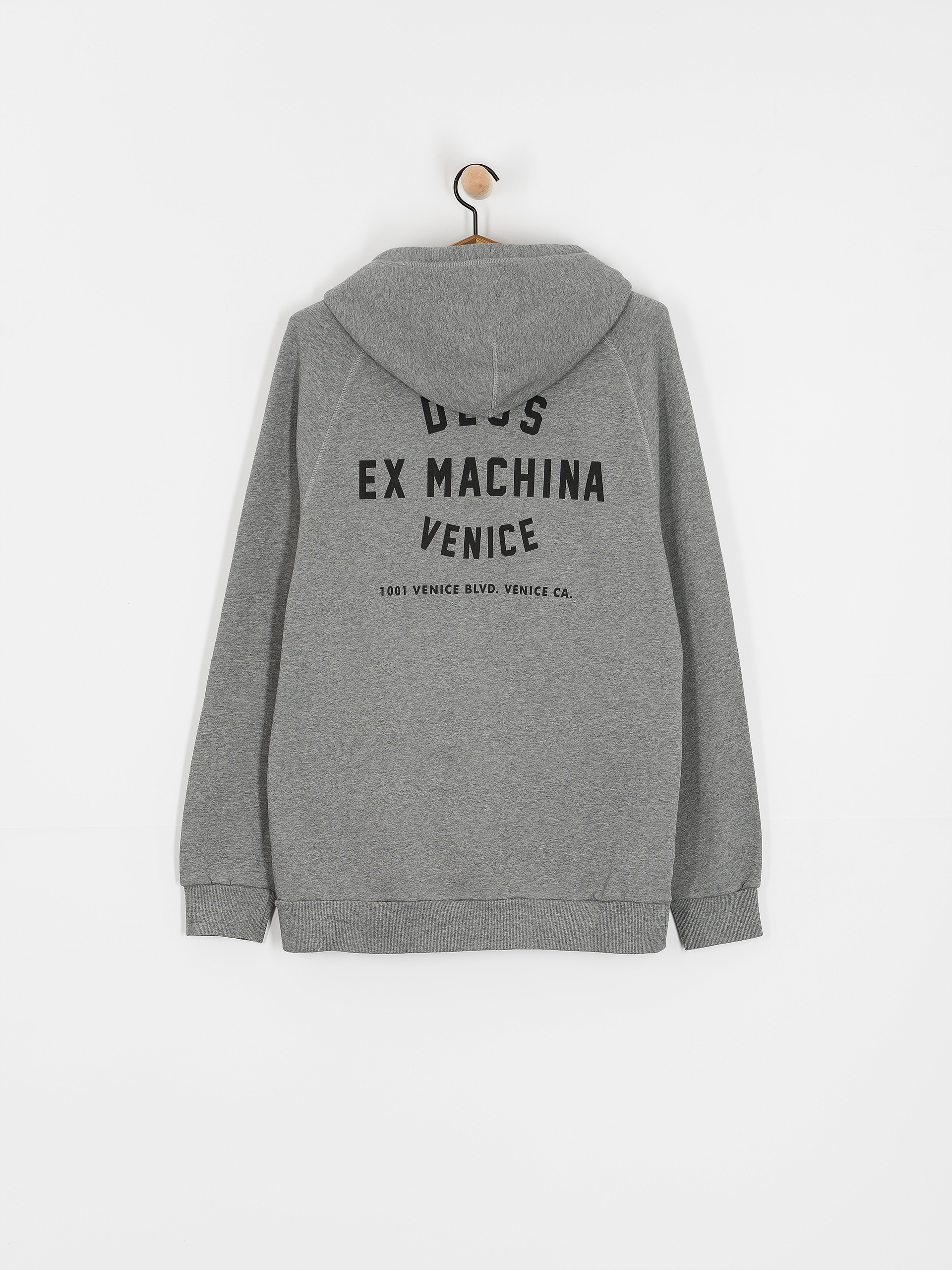 Худі Deus Ex Machina Venice Address HD (grey marle)