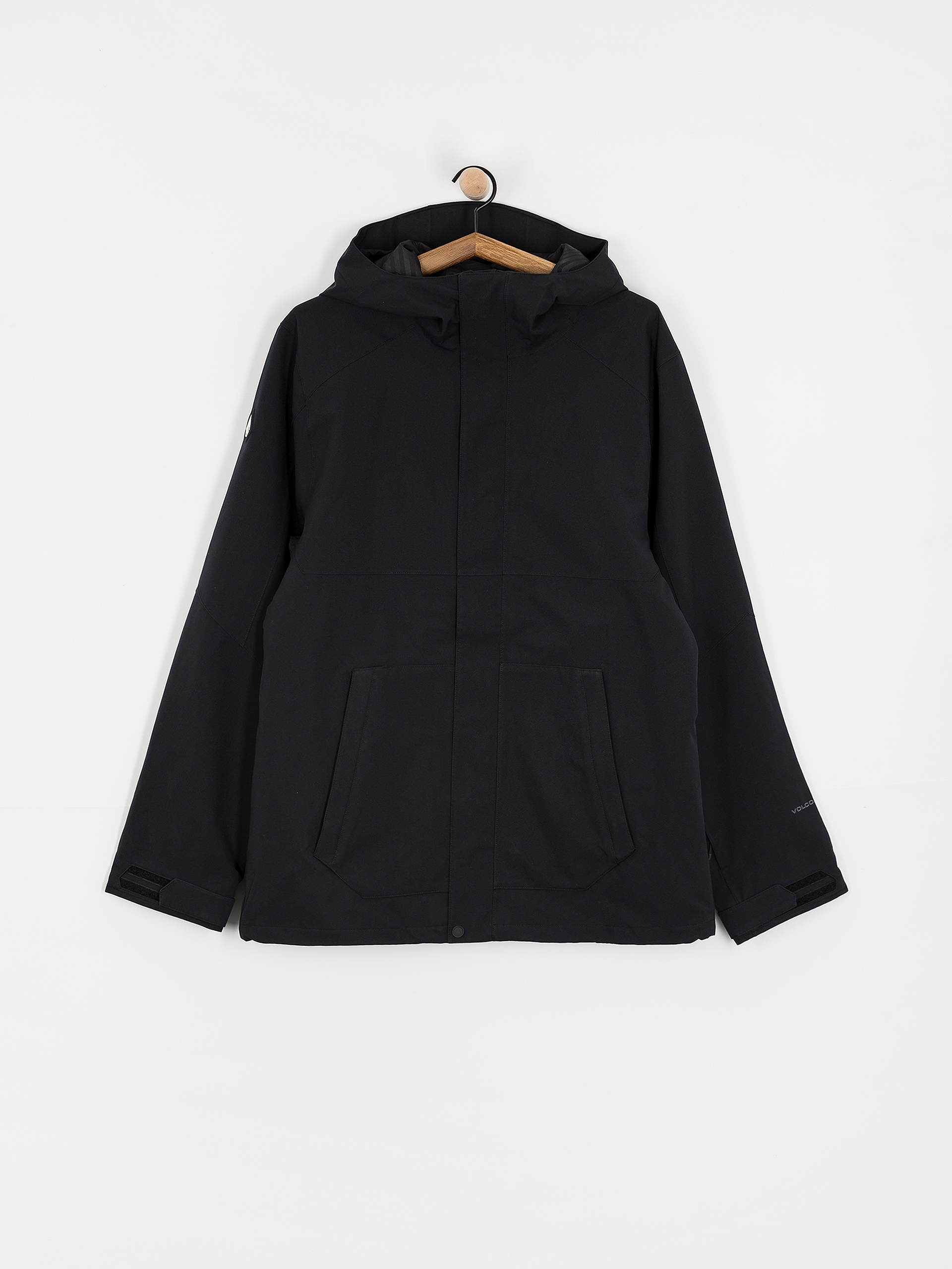 Чоловіча Сноубордична куртка Volcom Brighton Full Zip (black)