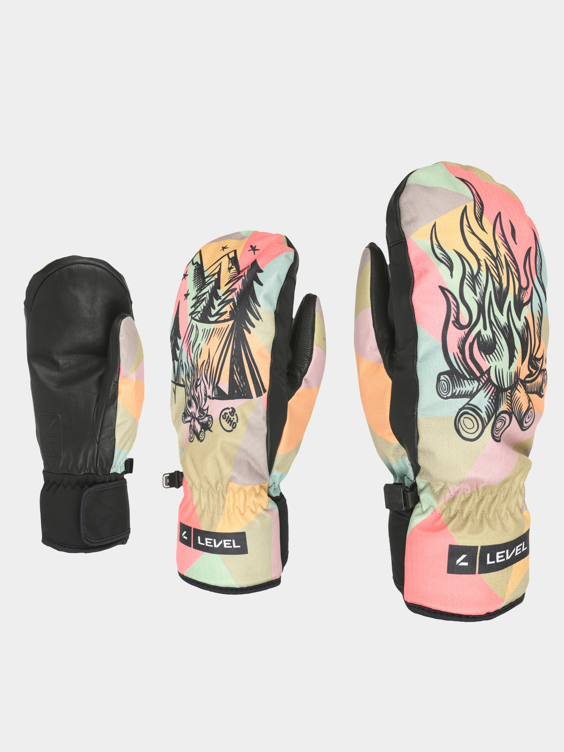 u0420u0443u043au0430u0432u0438u0446u0456 Level Vertigo Pro Mitt (black camo)