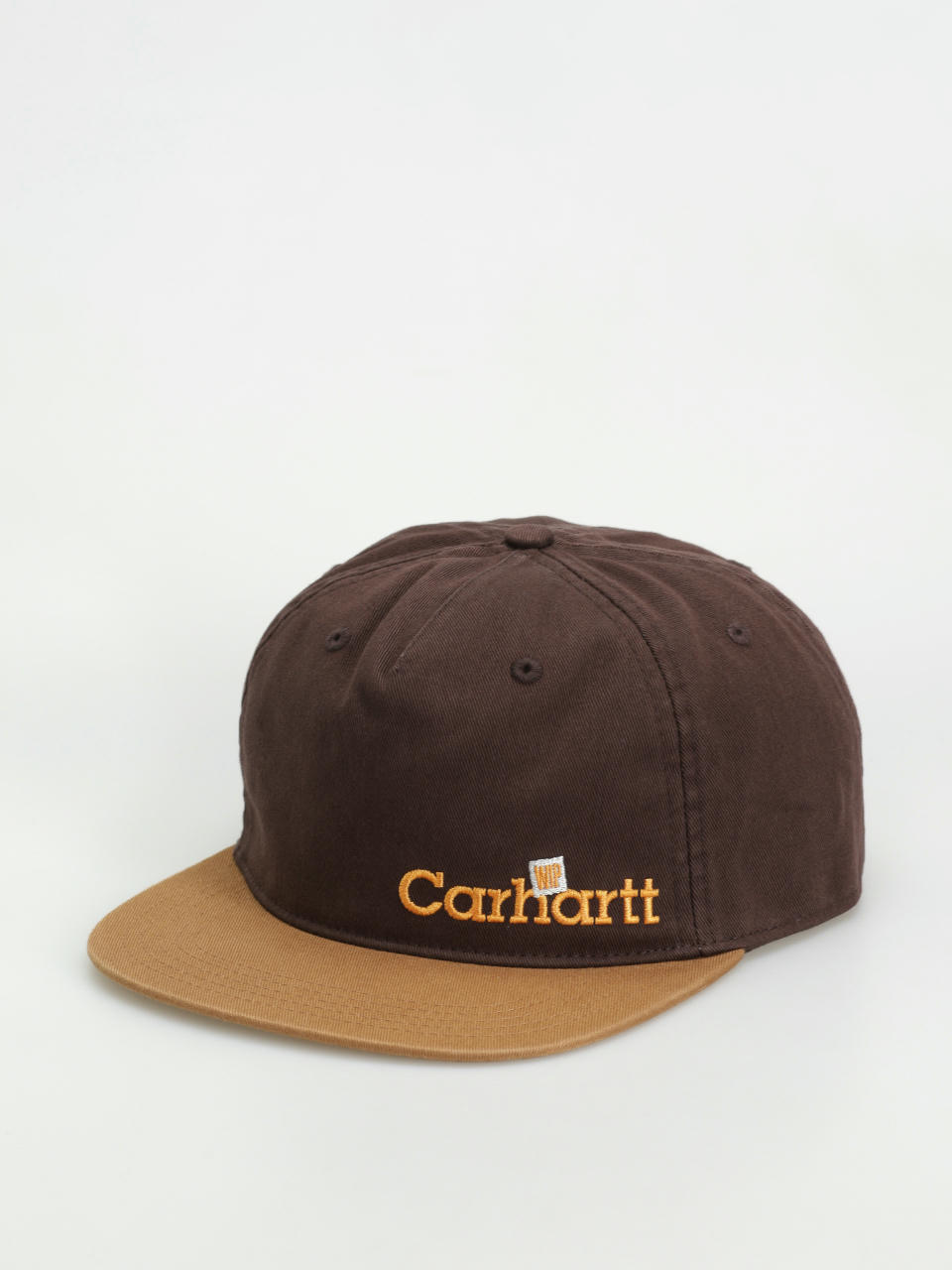 Кепка Carhartt WIP Label Script Coach (brown)