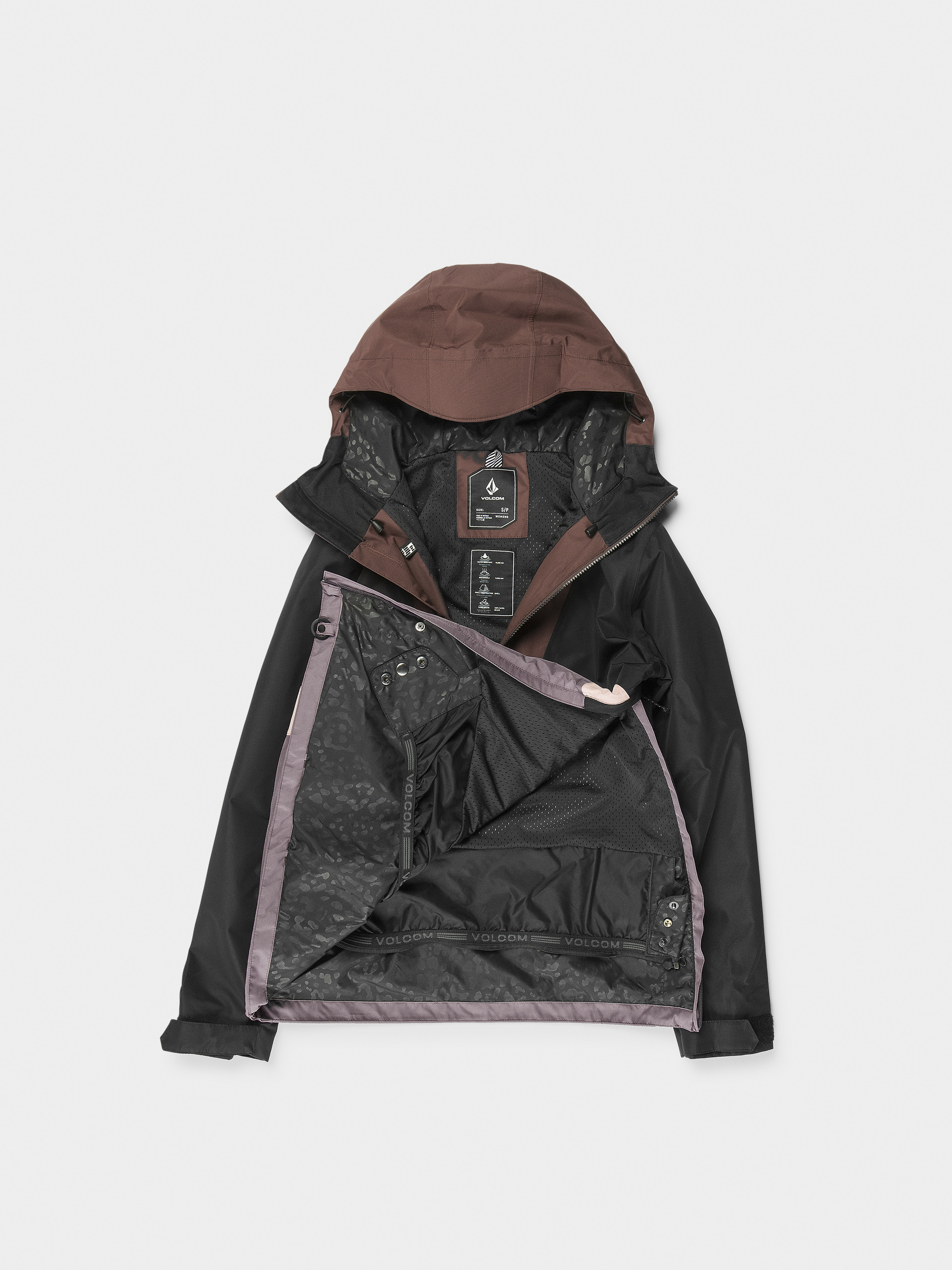 Жіноча Сноубордична куртка Volcom Ashfield Pullover (dusty lavender)