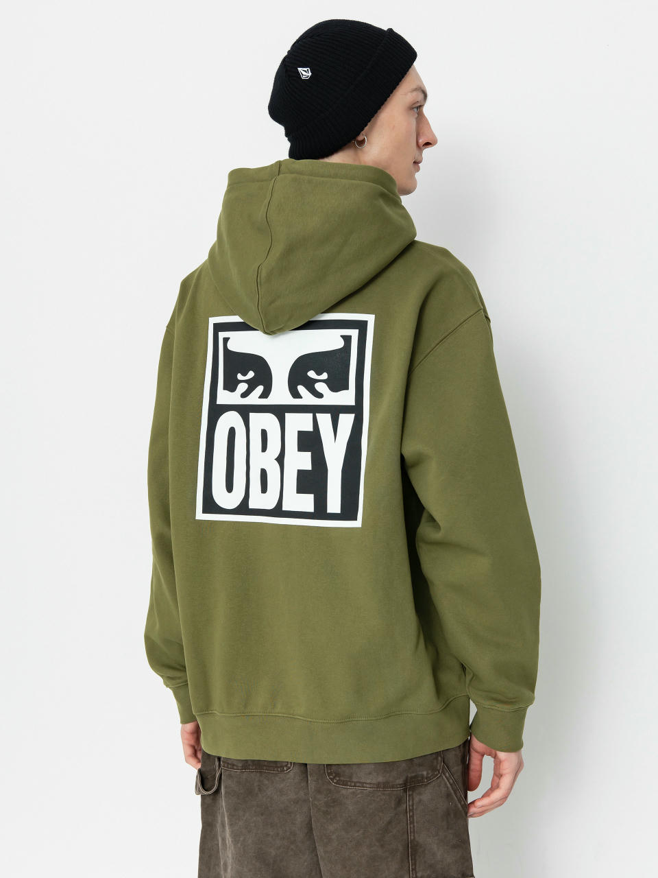 Худі OBEY Eyes Icon HD (moss green)