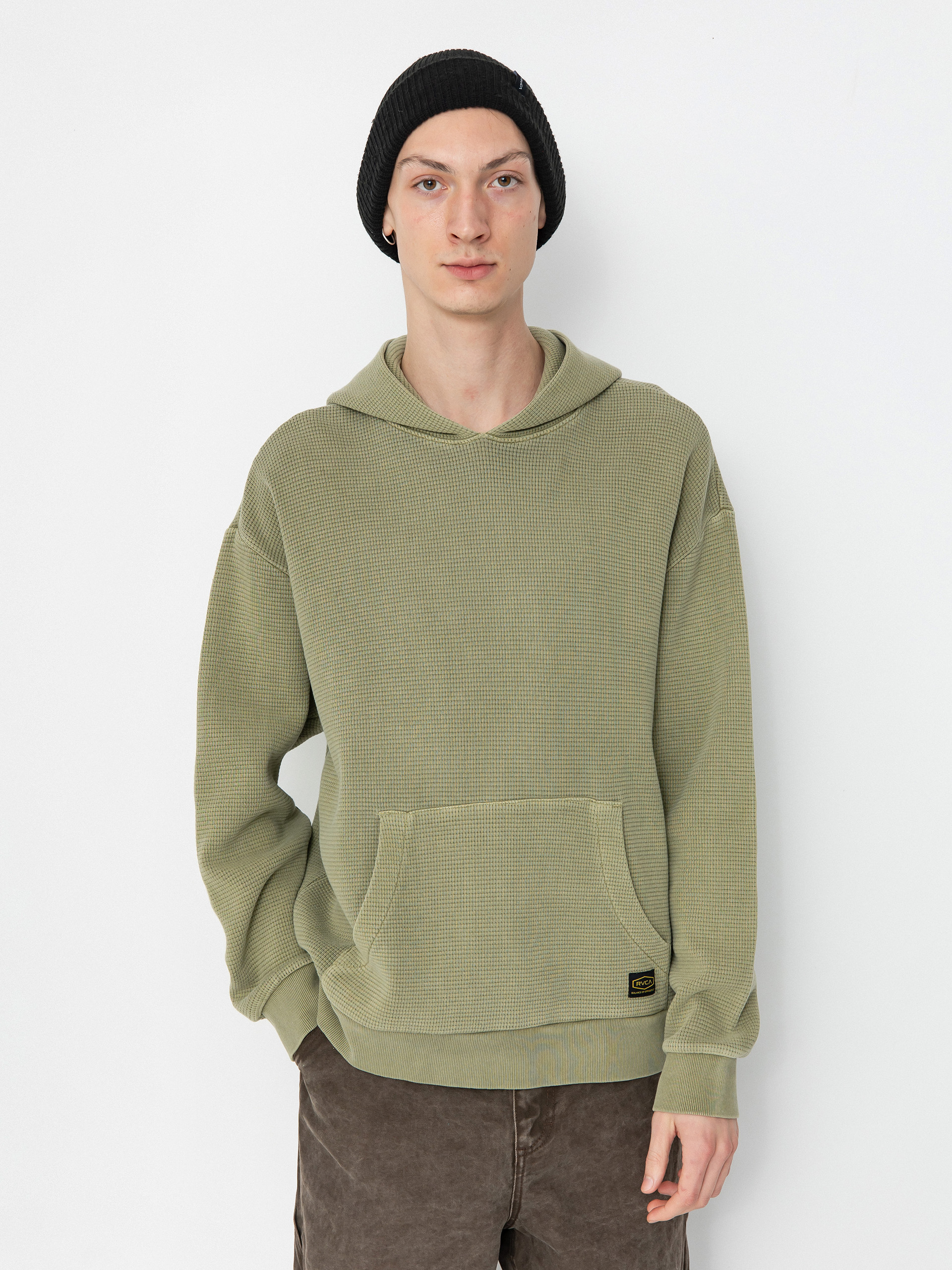 Худі RVCA Dayshift Thermal HD (olive)
