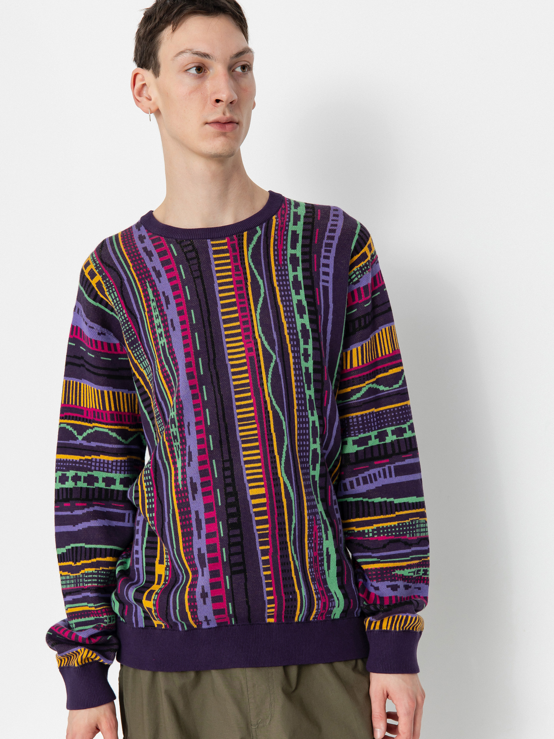 u0421u0432u0435u0442u0440 Iriedaily Theodore Knit (deep purple)