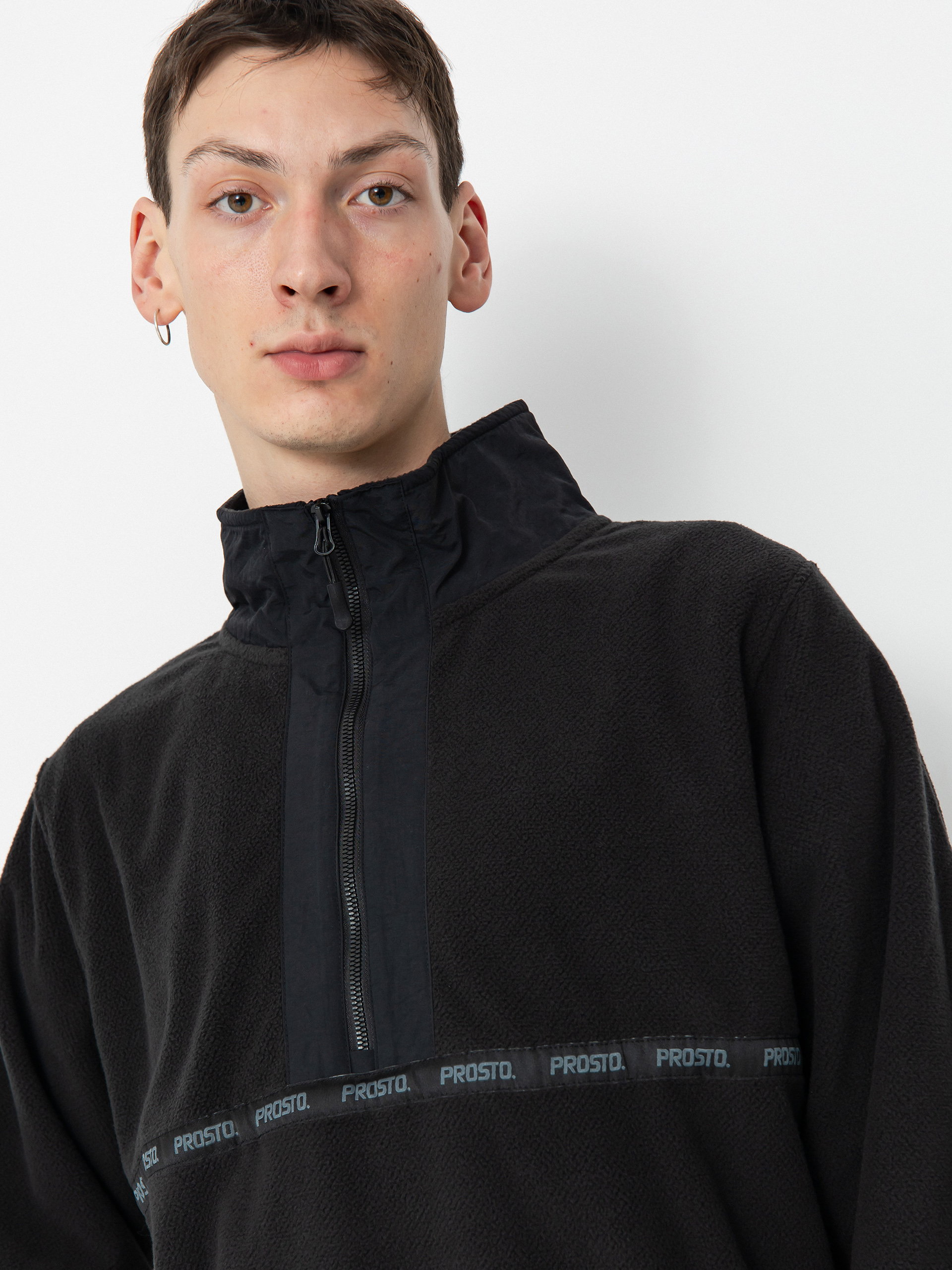 Світшот Prosto Nero Half Zip (black)
