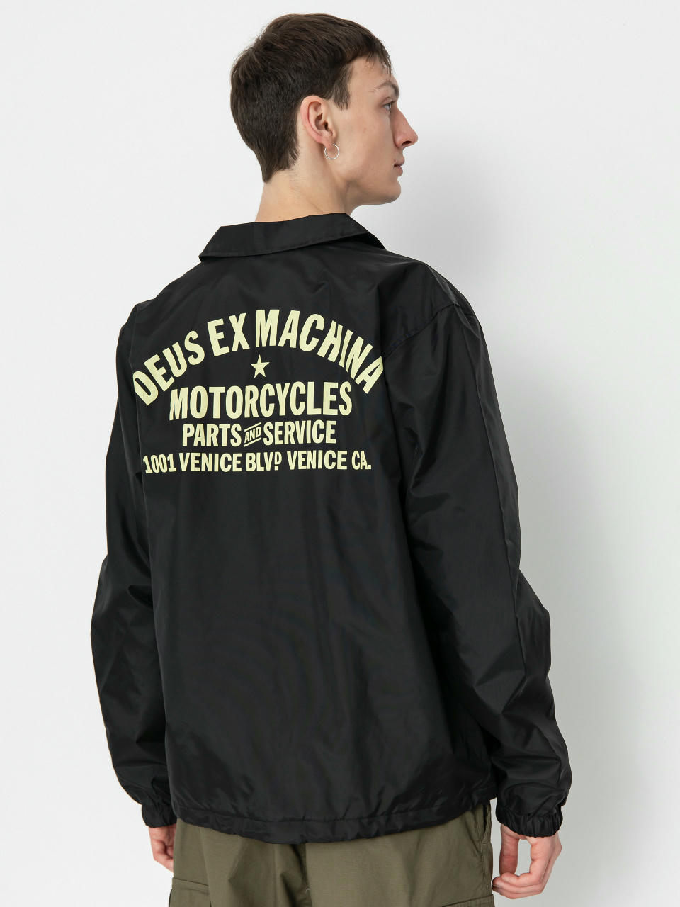 Куртка Deus Ex Machina Venice Coach (black)