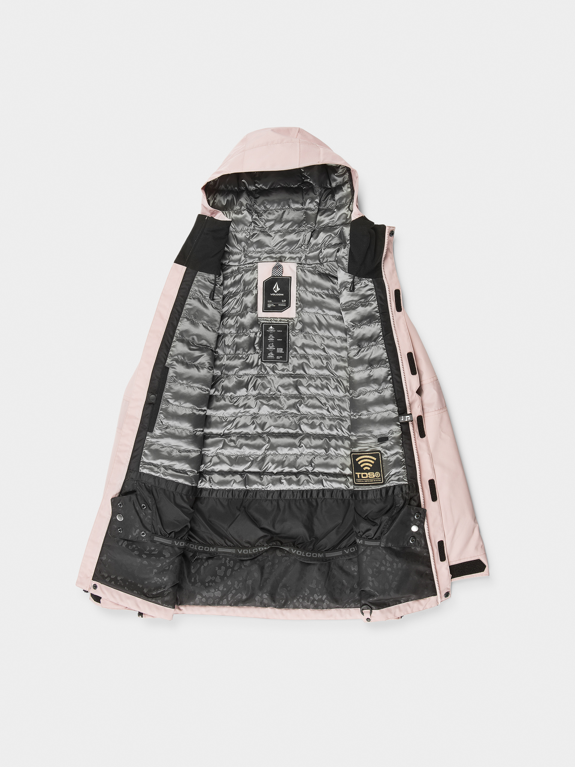 Жіноча Сноубордична куртка Volcom Larx 2L Tds Inf Parka (adobe rose)