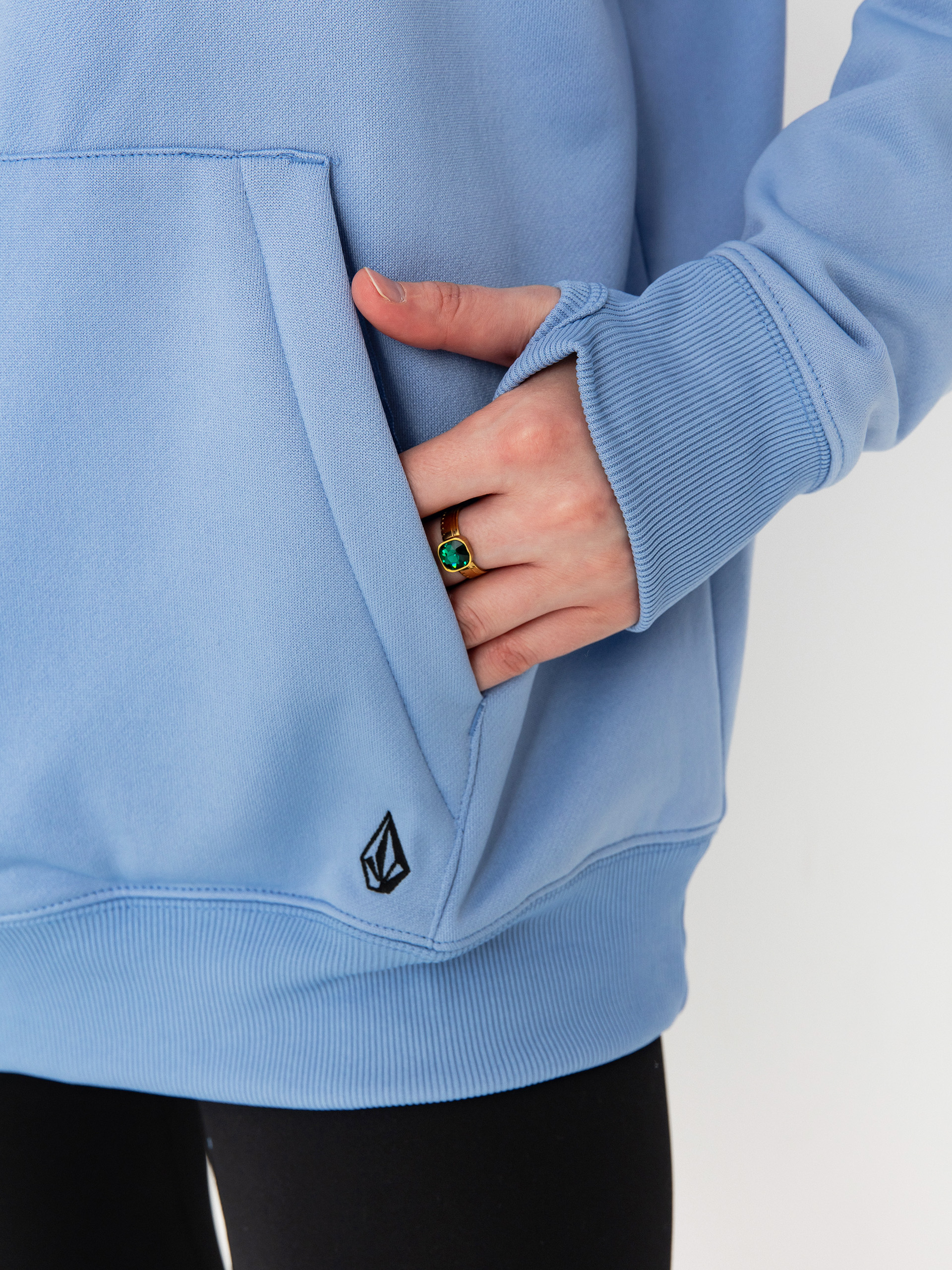 Жіноча Термосвітшот Volcom Riding Hydro HD (crystal blue)